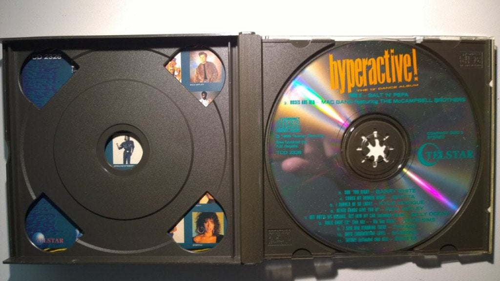 Hyperactive! The 12 Inch Dance Album, Ophalen of Verzenden, Zo goed als nieuw
