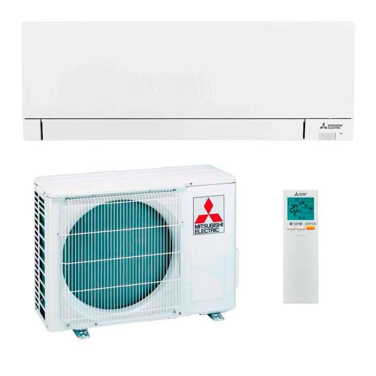 MITSUBISHI ELECTRIC COMPACT 3,5 kW SET ICL MONTAGE, Koelen en Ontvochtigen, Timer, Nieuw, 3 snelheden of meer