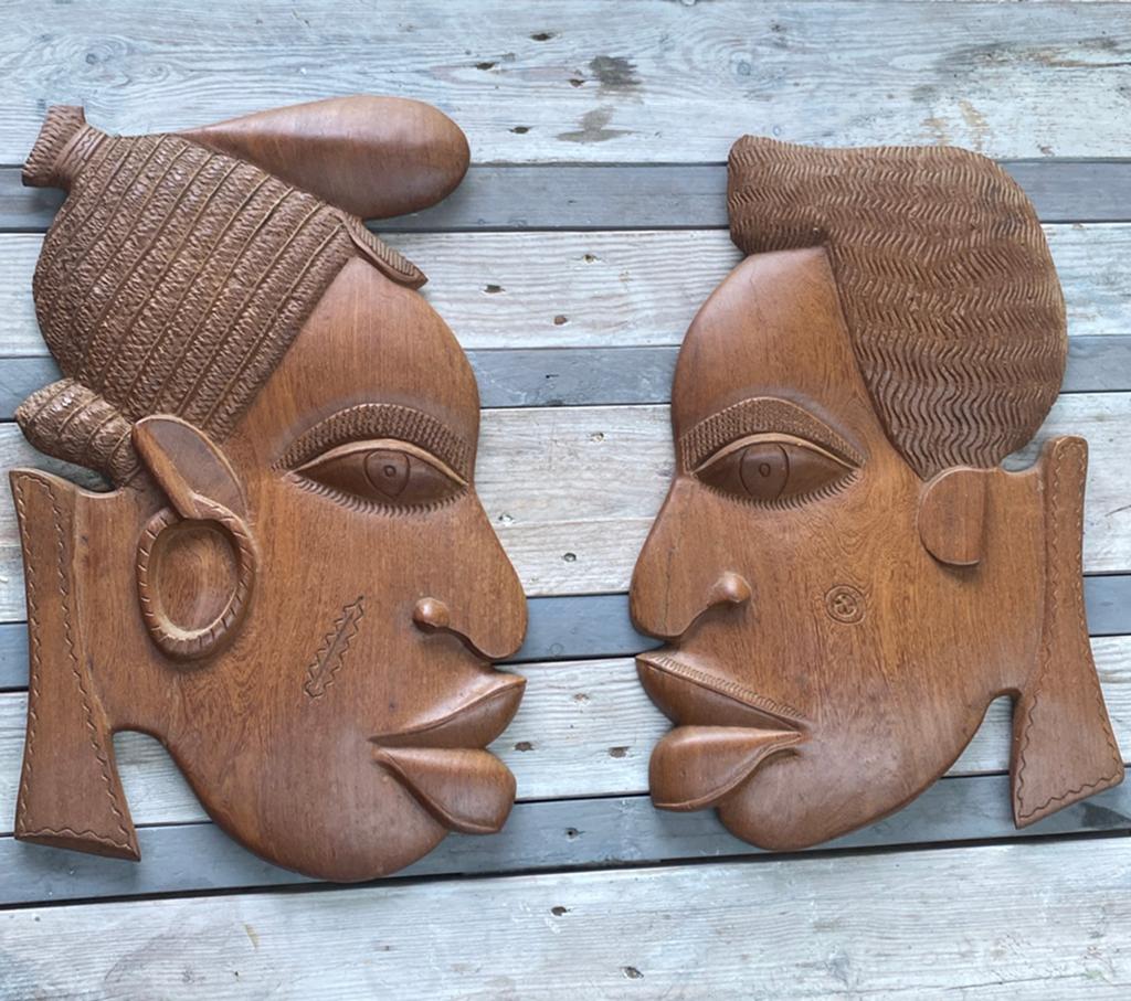 Afrikaanse maskers, Ophalen of Verzenden