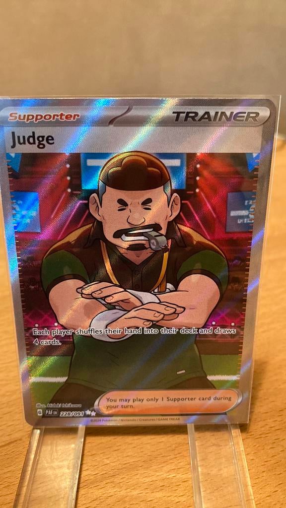 Pokemon Trainer Judge 228/91 Paldean Fates 4,00 euro, Ophalen of Verzenden, Zo goed als nieuw