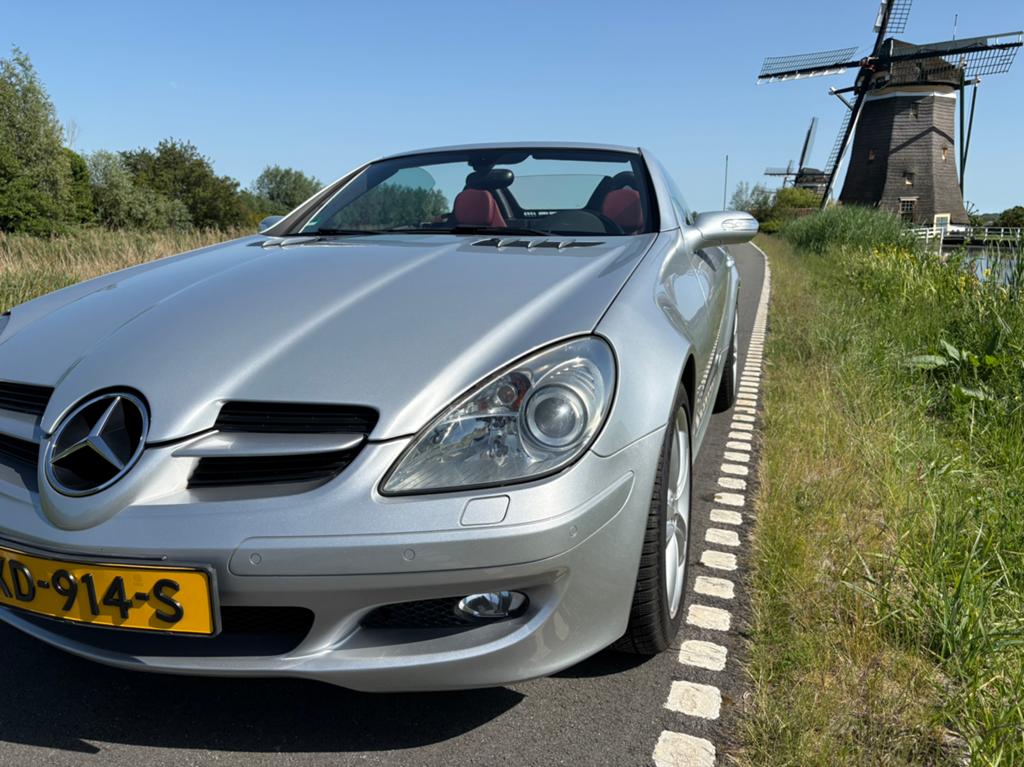 Mercedes-Benz SLK 200 K. - 165.000km - nw. APK - heel mooi!, Auto's, Achterwielaandrijving, 4 cilinders, 1796 cc, 163 pk
