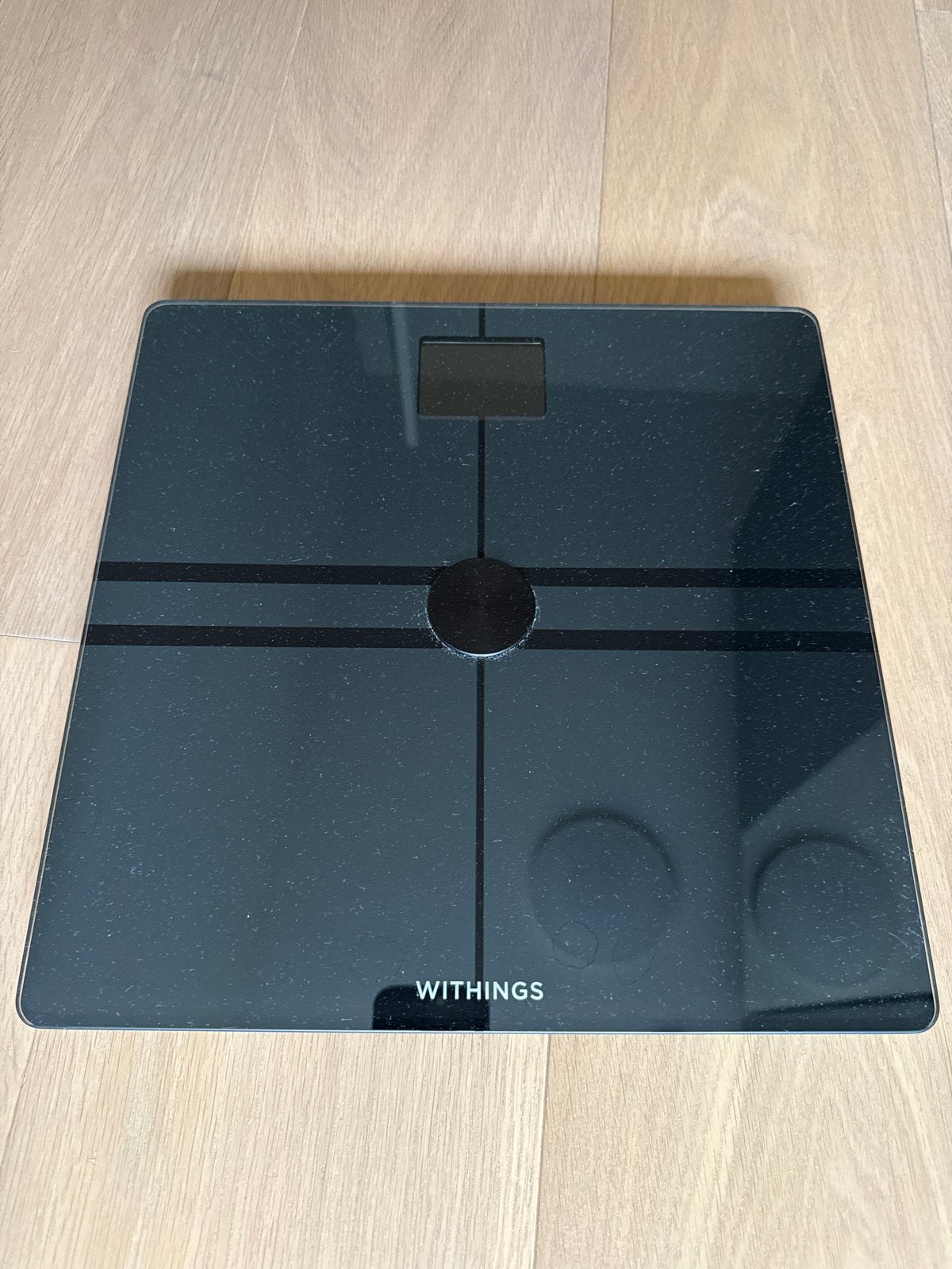 Withings Body Comp slimme weegschaal, Ophalen, 1 tot 500 gram, 100 kg of meer, Personenweegschaal