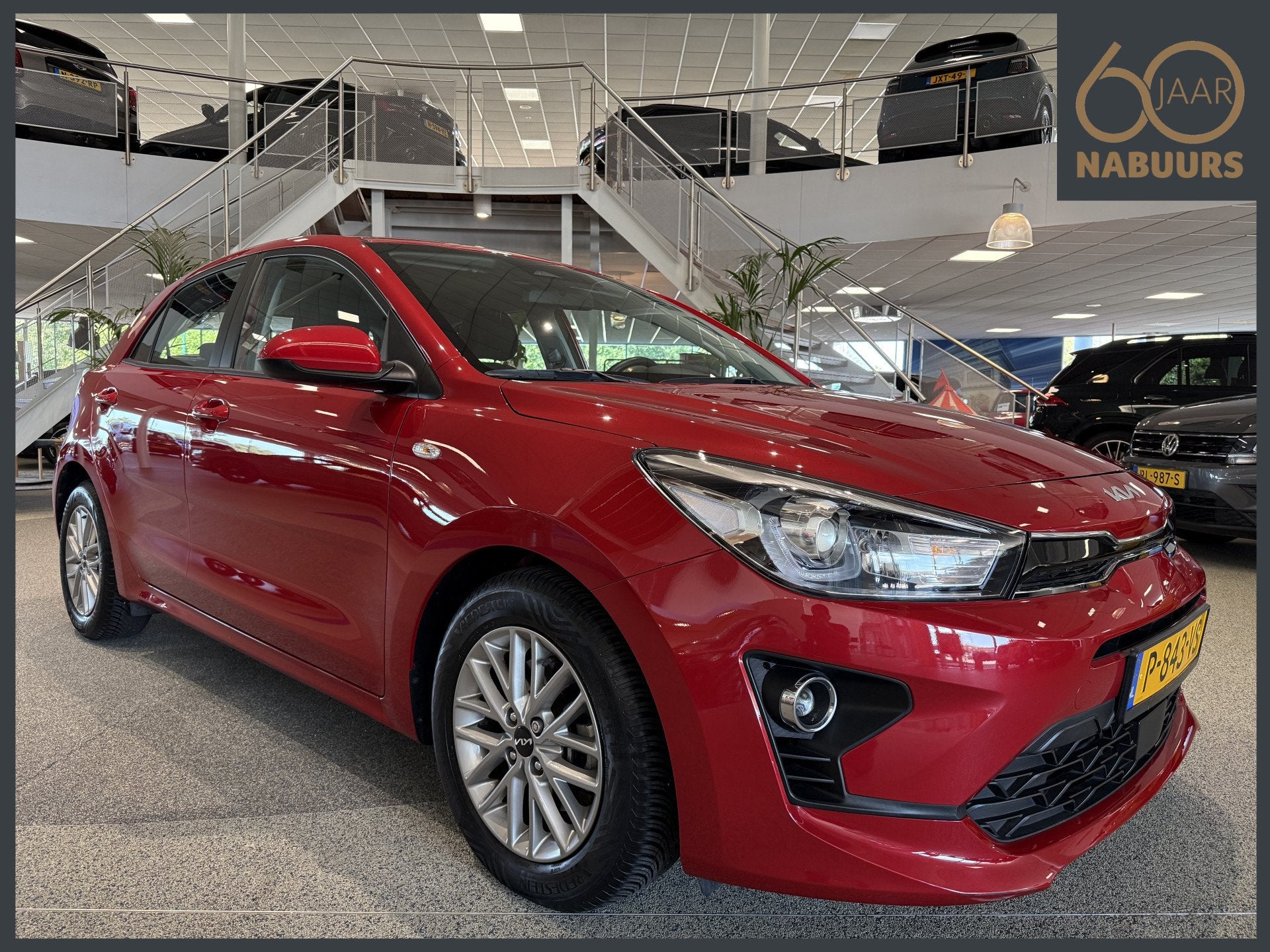 Kia Rio 1.0 T-GDi MHEV DynamicLine NL auto, Trekhaak Dealer, Auto's, 12 maanden, Gebruikt, Euro 6, Origineel Nederlands