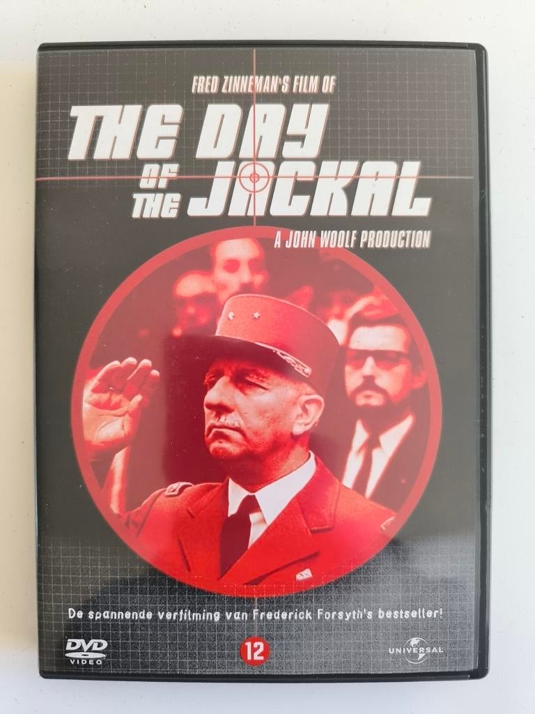 The Day of the Jackal - dvd, Ophalen of Verzenden