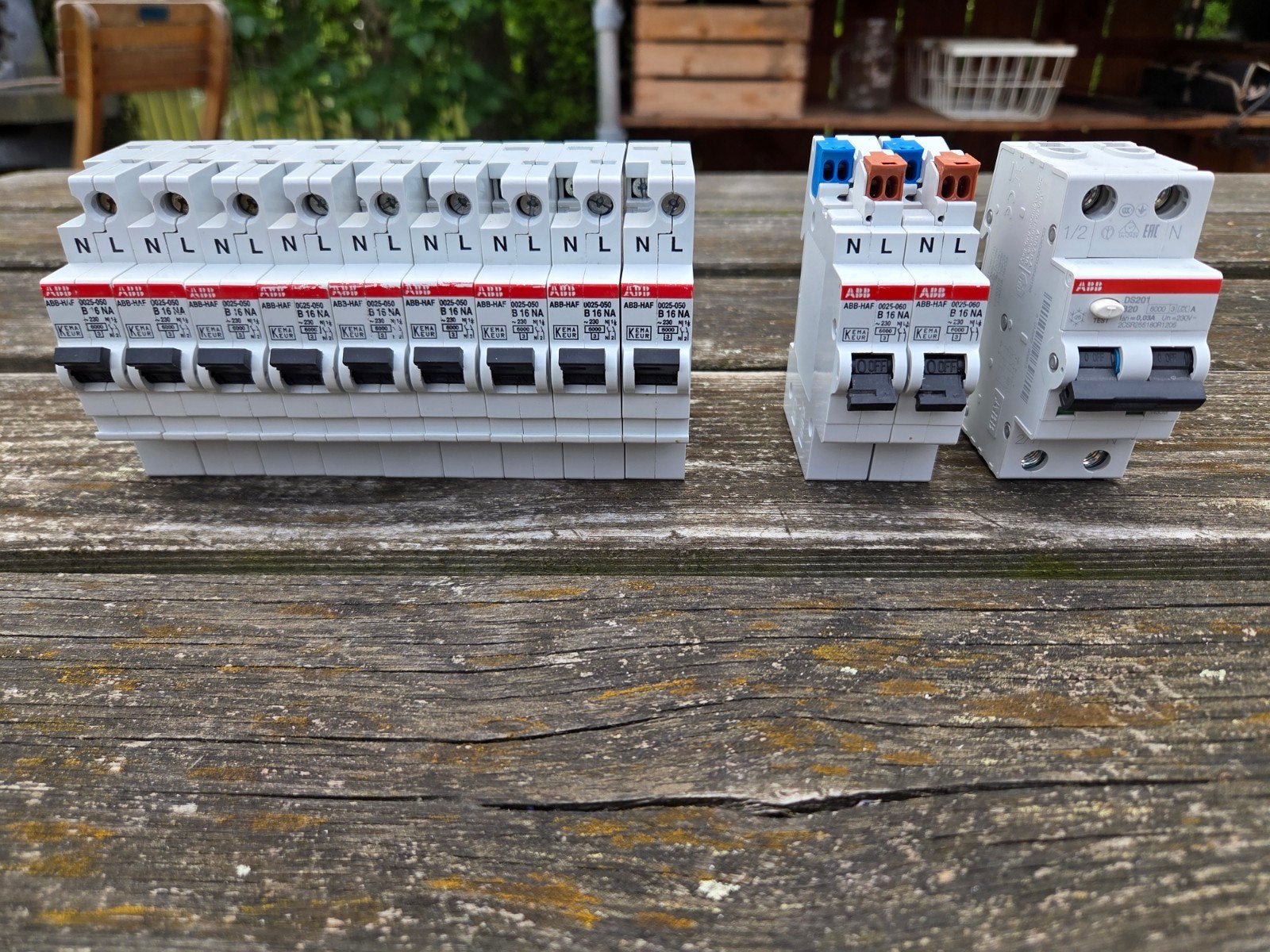 ABB automaten B16, ABB aardlekautomaat B20, Verzenden, Zo goed als nieuw, ABB, Overige typen