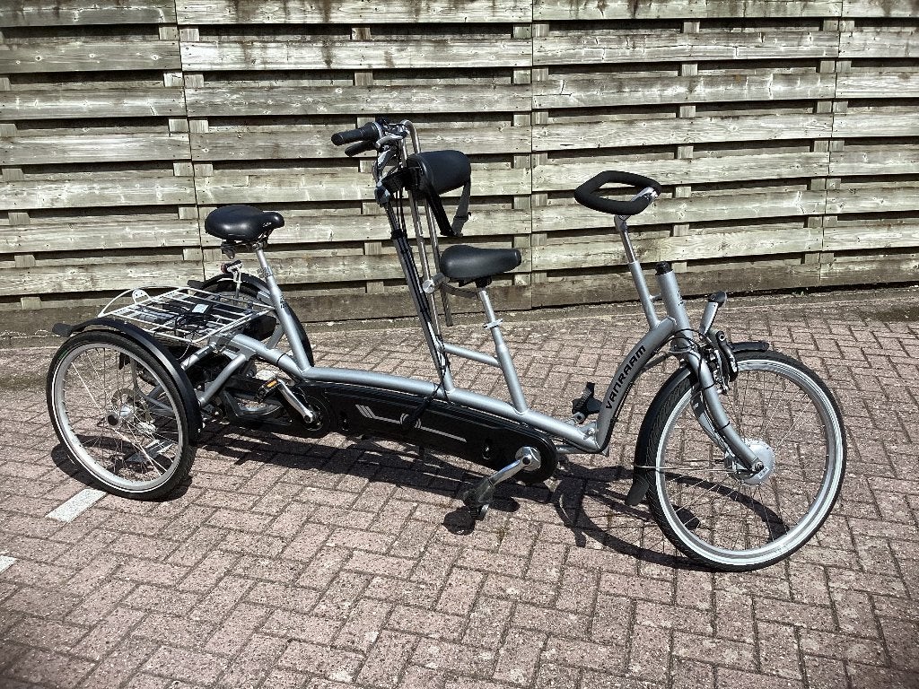 Van Raam 3 wieltandem ouderkind met ondersteuning, Gebruikt, Ophalen of Verzenden, 55 cm of meer, Meer dan 20 versnellingen