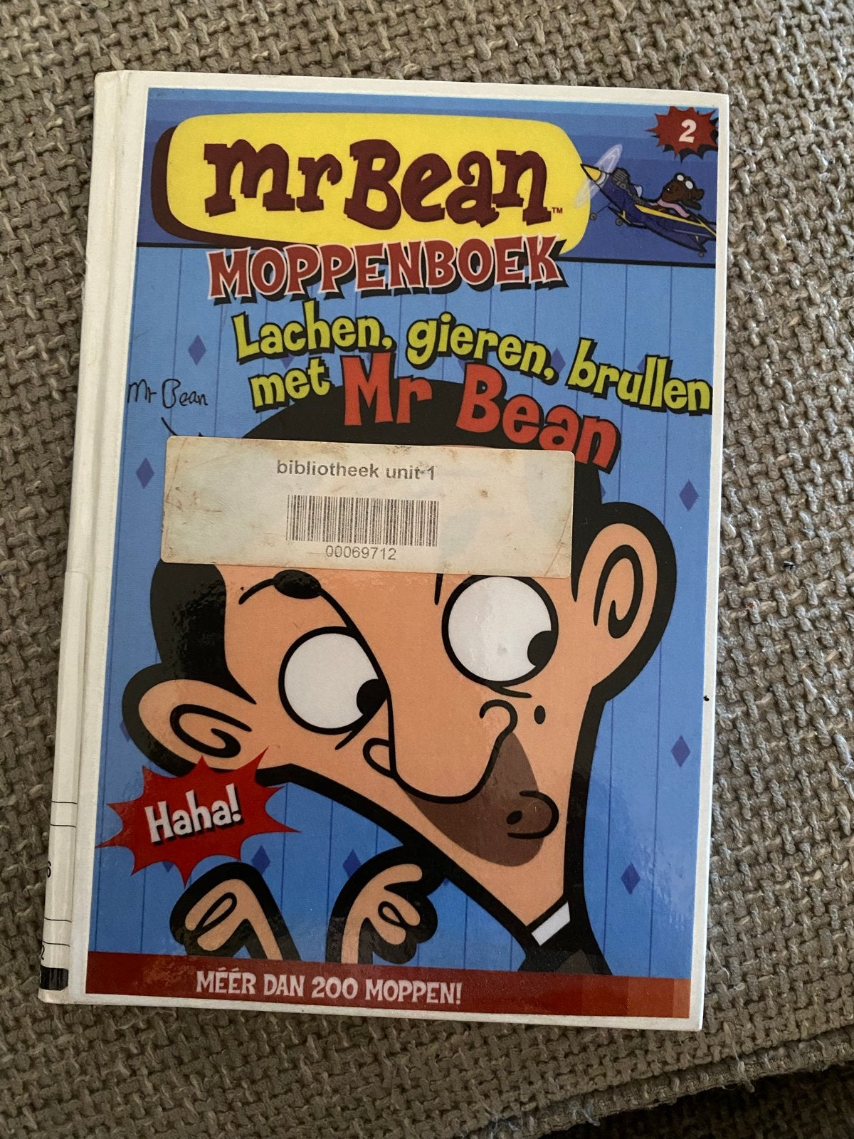 Mr. Bean Moppenboek - Lachen, gieren, brullen, Ophalen of Verzenden, Gelezen, Moppen