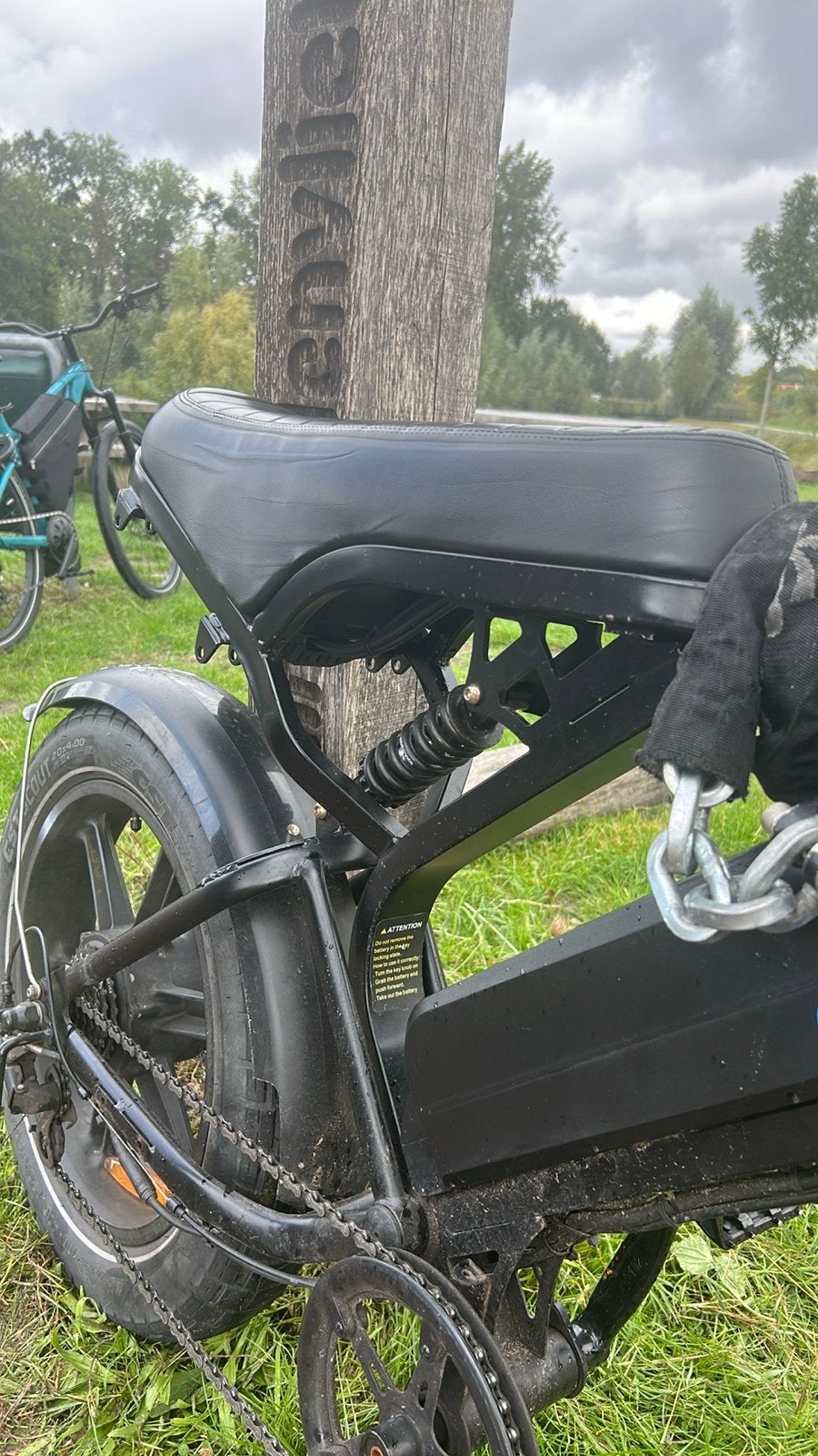 Fatbike V20 Pro - Krachtige E-bike met Dikke Banden, Gebruikt, Minder dan 47 cm, 30 tot 50 km per accu, Ophalen