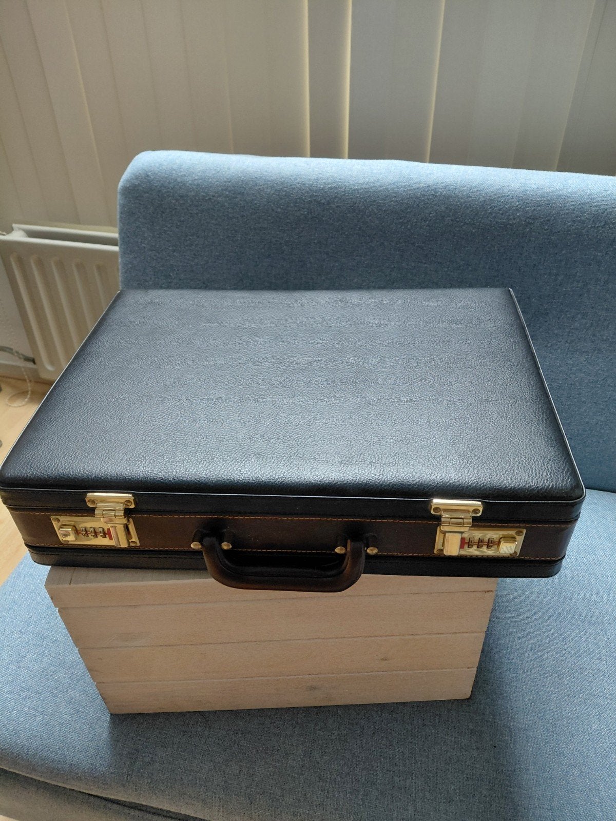 Nieuw Attache koffer, Ophalen, 50 tot 60 cm, Nieuw, Leer