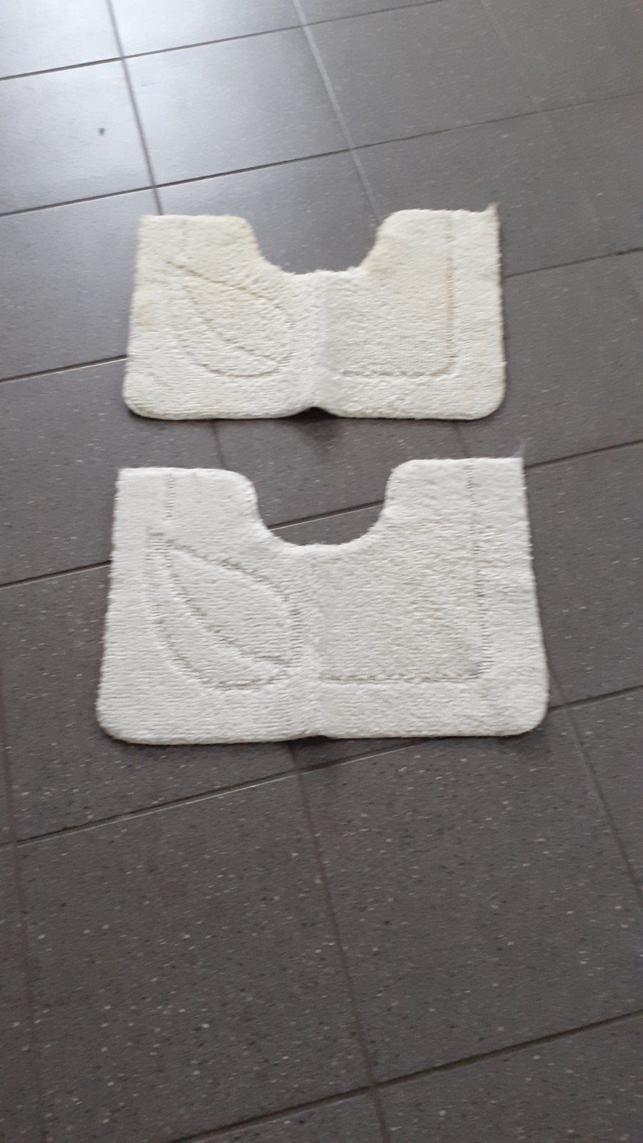twee wc matjes zie omschrijving, Ophalen, Gebruikt, Overige kleuren