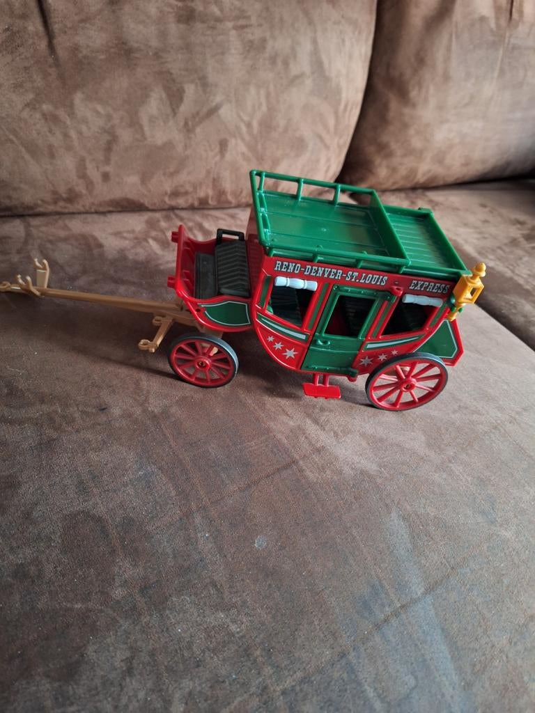 Vintage playmobil paardenkoets 1994...niet compleet, Ophalen of Verzenden, Gebruikt