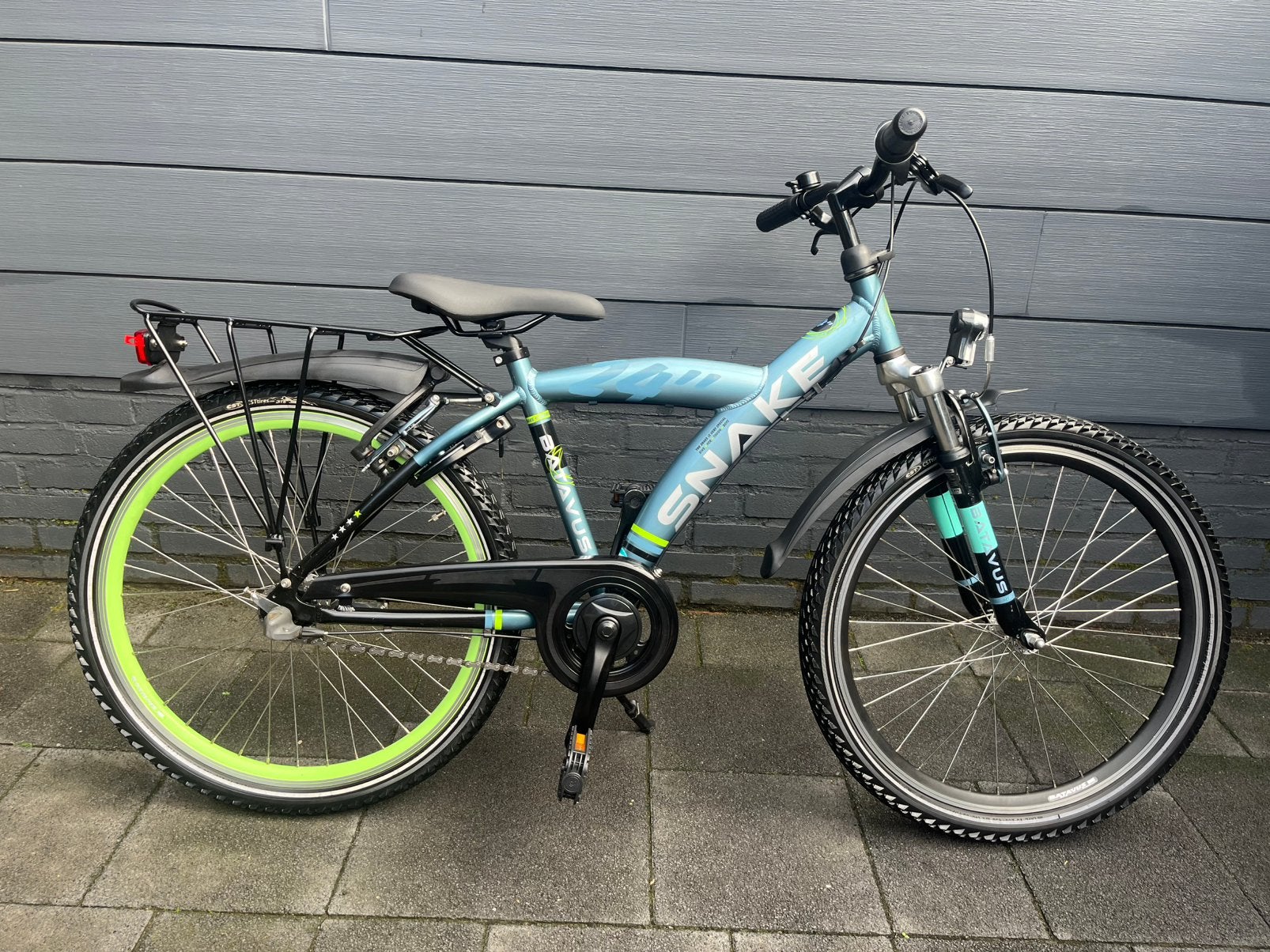 Prachtige Batavus Snake 24 inch jongensfiets (zie tekst), Ophalen, Terugtraprem, 24 inch, Batavus Snake Alpina Trial Yabber cube bulls loekie sparta