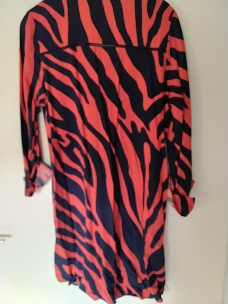 Geisha jurk met zebraprint - Maat 42/44 (L), Geisha, Maat 42/44 (L), Ophalen of Verzenden, Zo goed als nieuw