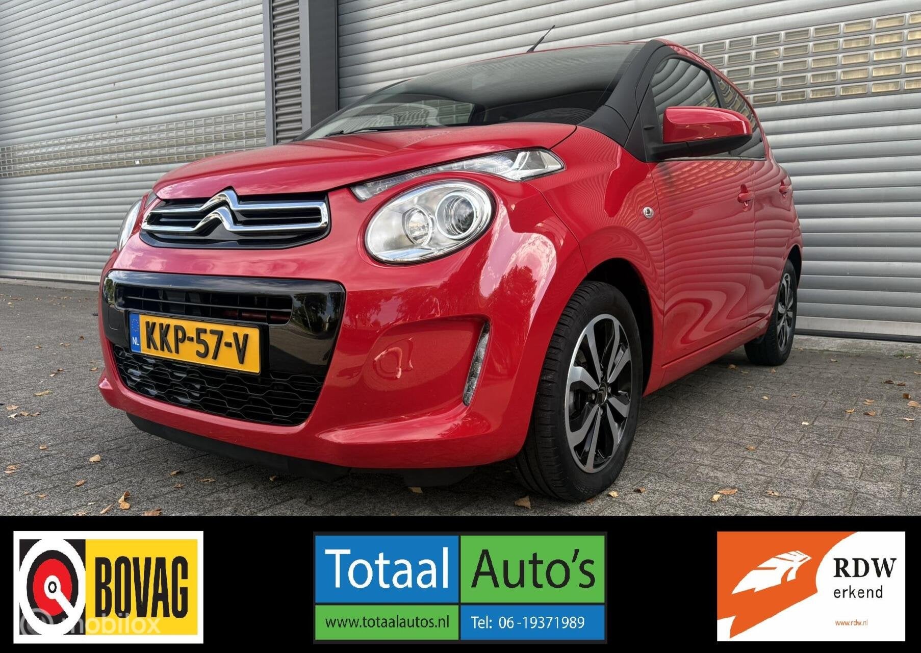 Citroen C1 1.0 VTi Shine*VELG*ISOFIX*CLIMA*1e EIG*NIEUWSTAAT, Auto's, Dealer onderhouden, Gebruikt, 4 stoelen, C1