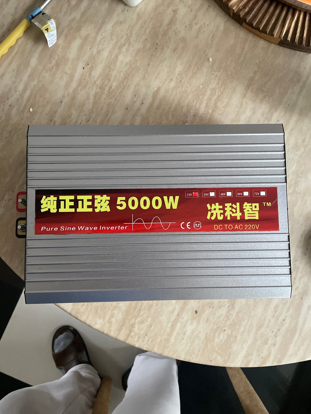 5000 W  DC-naar-AC omvormer, merk  (Xikezhi), voor 220 V., Ophalen, Zo goed als nieuw, Overige merken, Omvormer