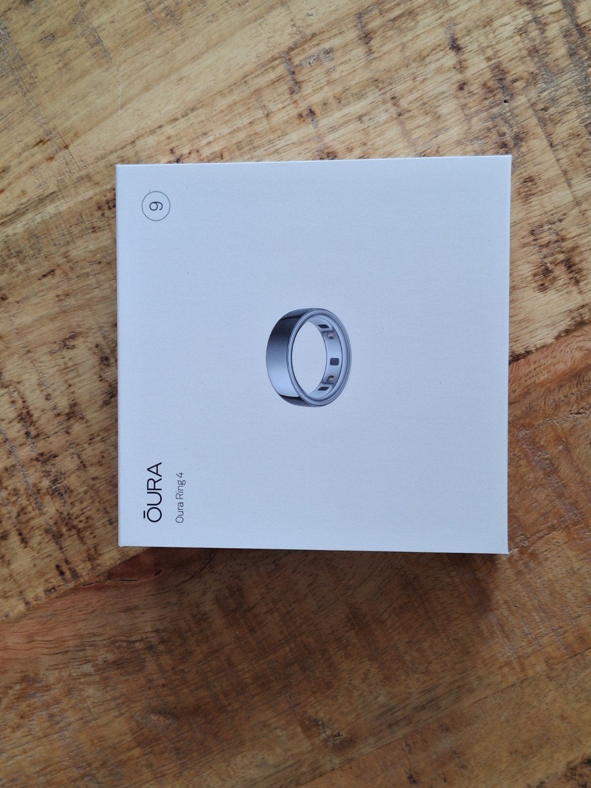Oura Ring 4 Maat 9 Silver - Nieuw in doos, Oura, Nieuw, Ophalen of Verzenden, Waterdicht