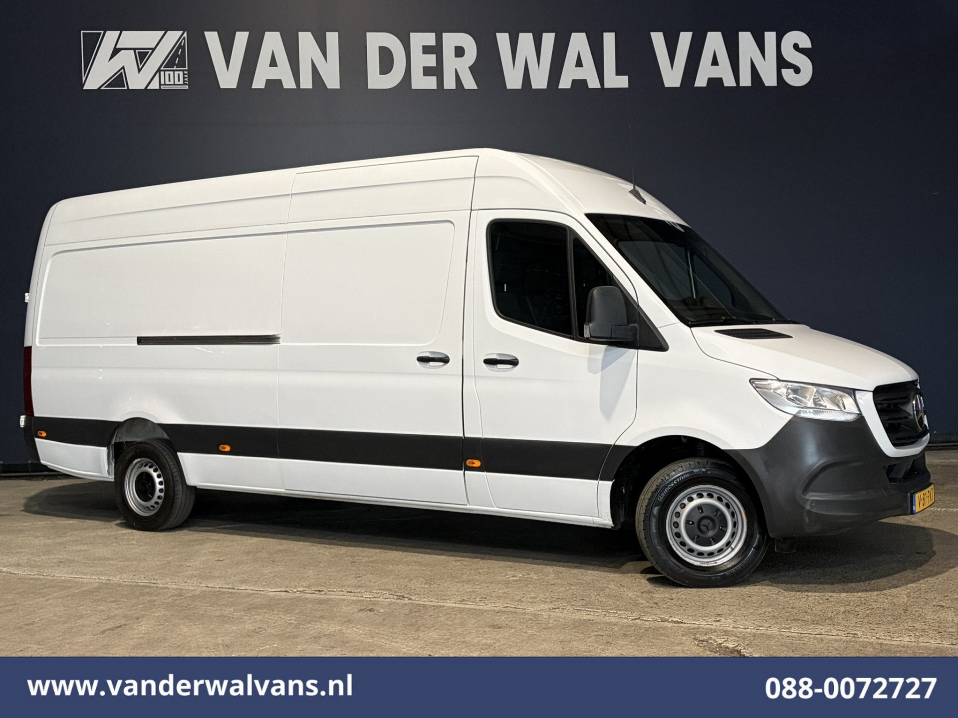 Mercedes-Benz Sprinter 317 CDI 170pk L3H2 Euro6 Airco | Came, Gebruikt, 4 cilinders, 2000 kg, Wit