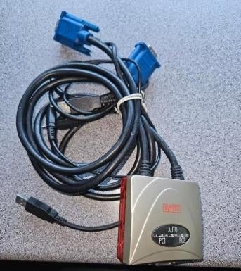 Sweex KVM switch, Ophalen of Verzenden, Zo goed als nieuw
