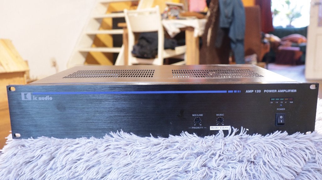 IC Audio 120 W eindversterker, Ophalen of Verzenden, Zo goed als nieuw, 120 watt of meer, Overige merken