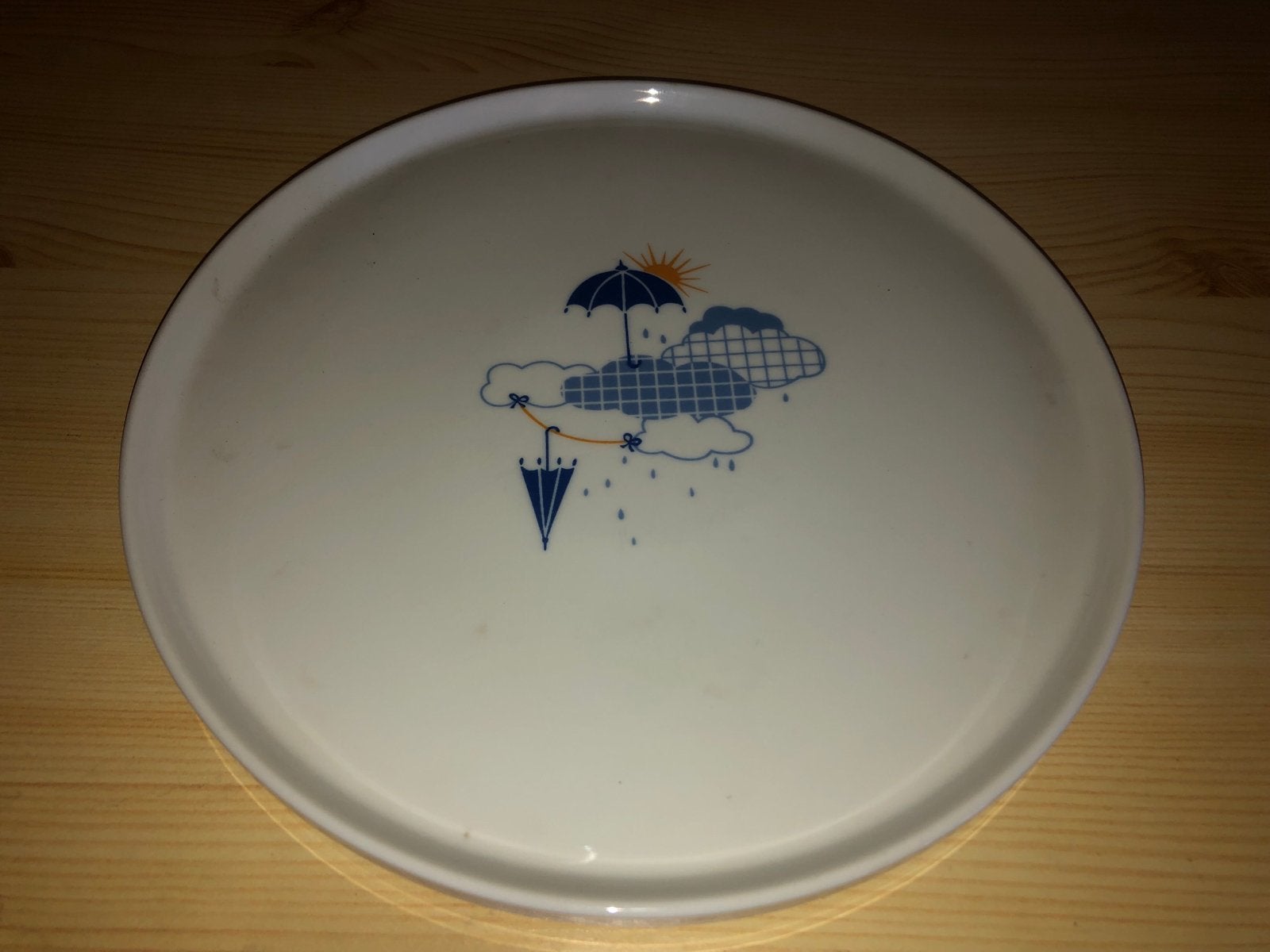 Friesland Servies Bord - Paraplu Design, Huis en Inrichting, Gebruikt, Overige merken, Verzenden, Keramiek