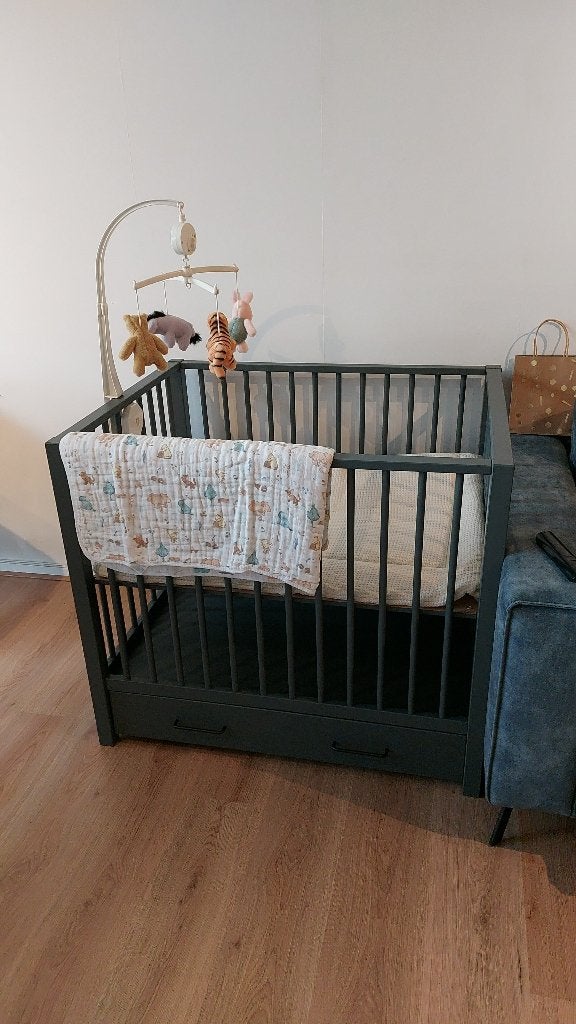 Baby box, Ophalen, Gebruikt, Vierkant, In hoogte verstelbaar