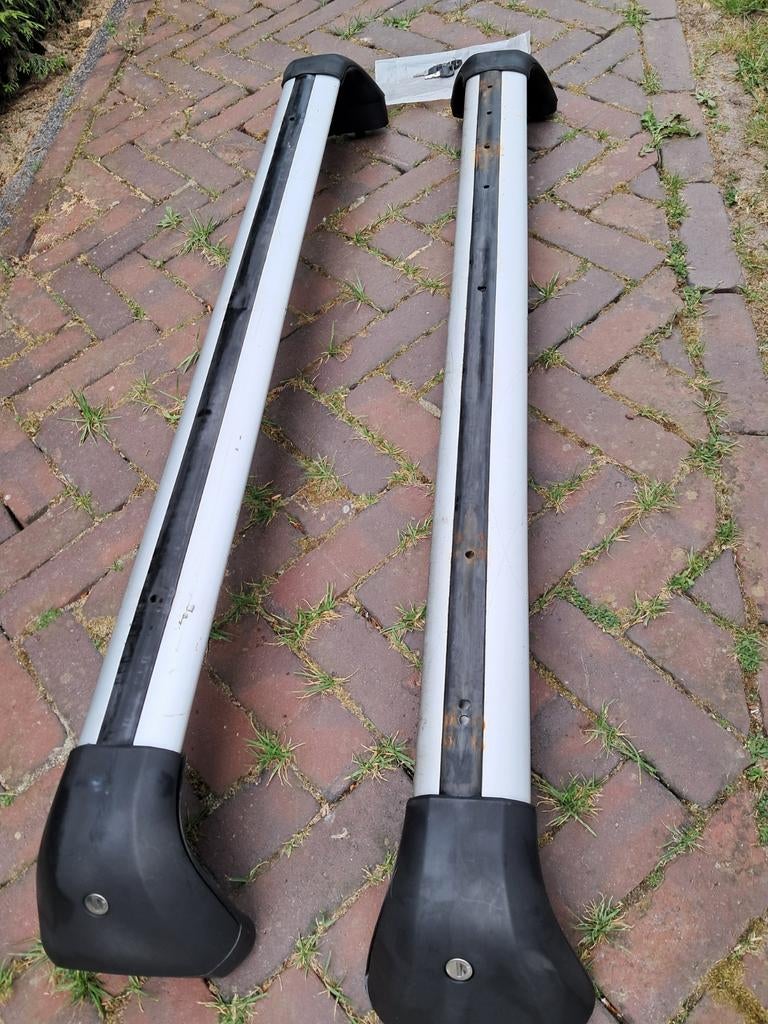 Dakdragers Renault (Grand) Scénic 2 met sleutels, Auto diversen, Dakdragers, Ophalen of Verzenden, Gebruikt