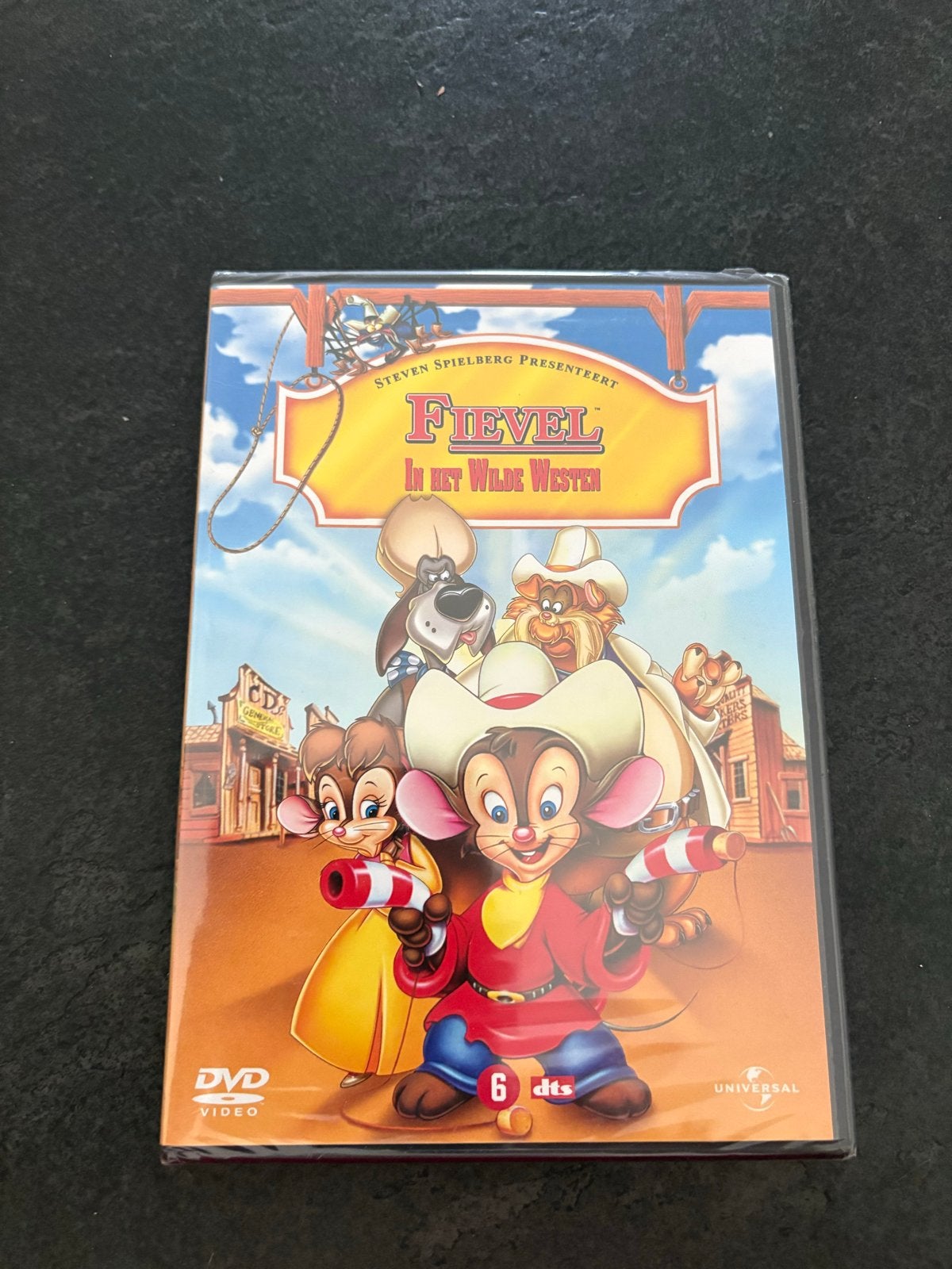 Fievel in het Wilde Westen - DVD (Nieuw in folie), Avontuur, Ophalen of Verzenden, Vanaf 6 jaar, Nieuw in verpakking