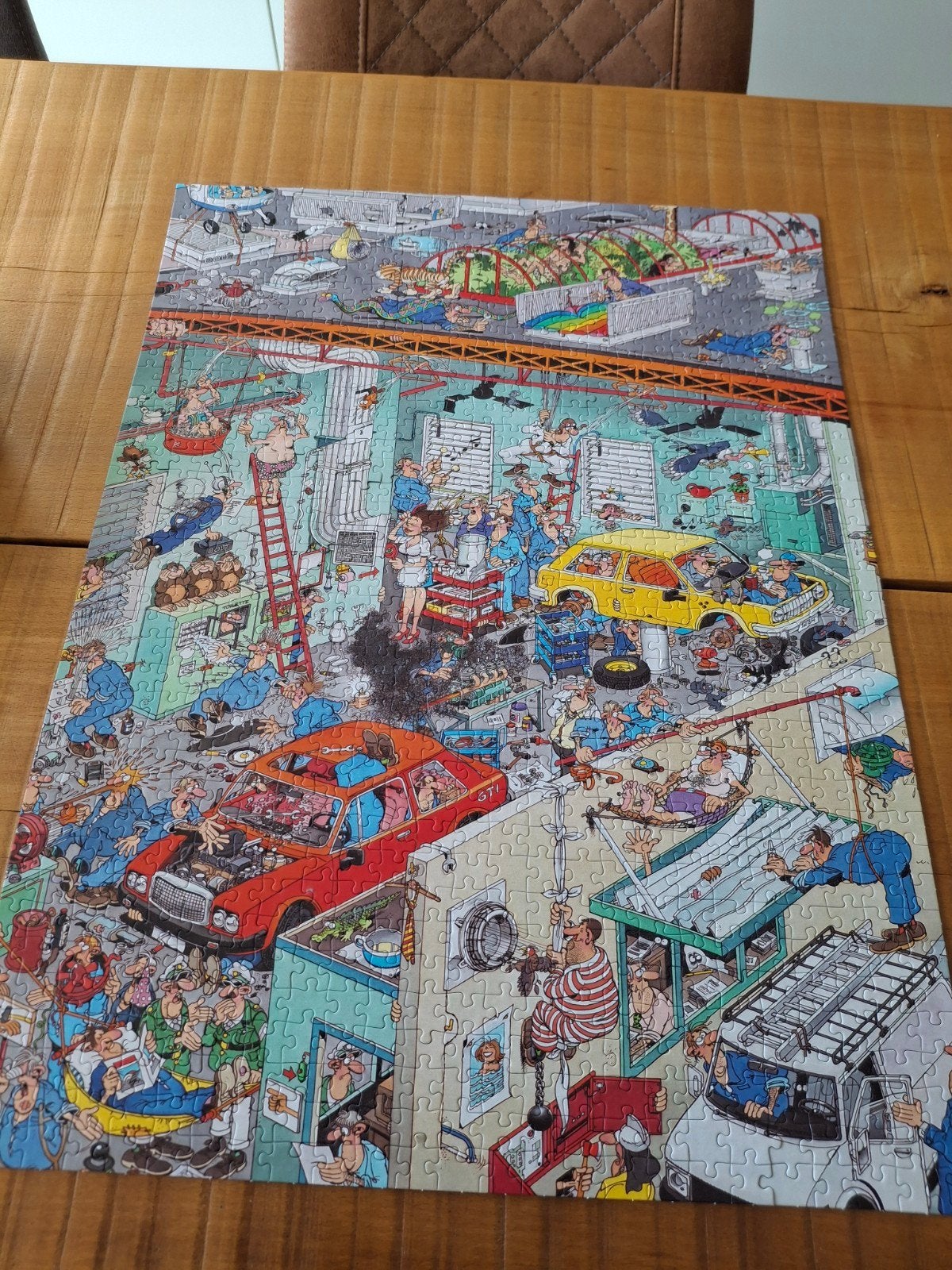 Jan van Haasteren puzzel, Ophalen, 500 t/m 1500 stukjes, Zo goed als nieuw, Legpuzzel