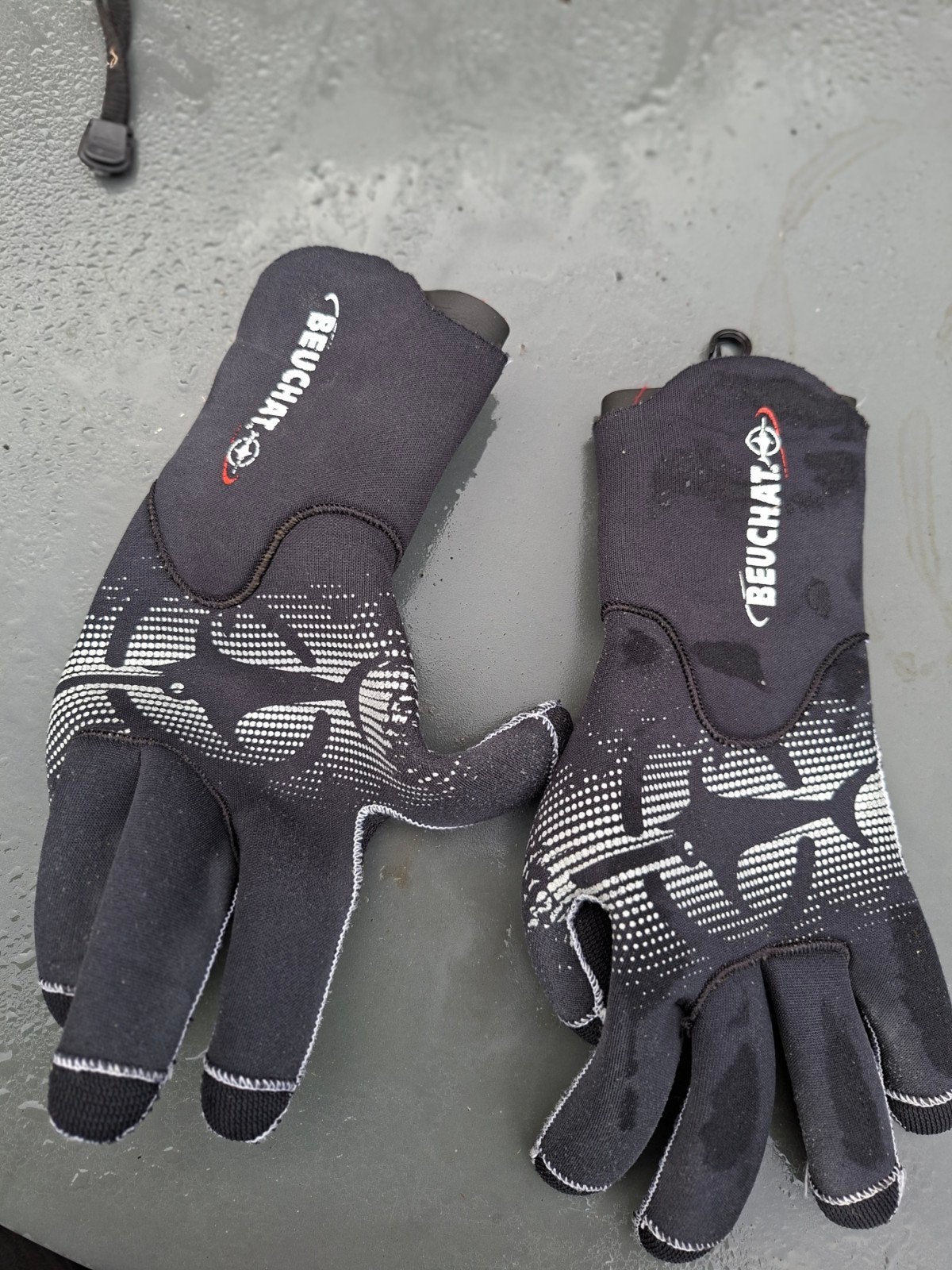 Duikhandschoenen maat XL, 7mm, Ophalen, Gebruikt, Duikpak
