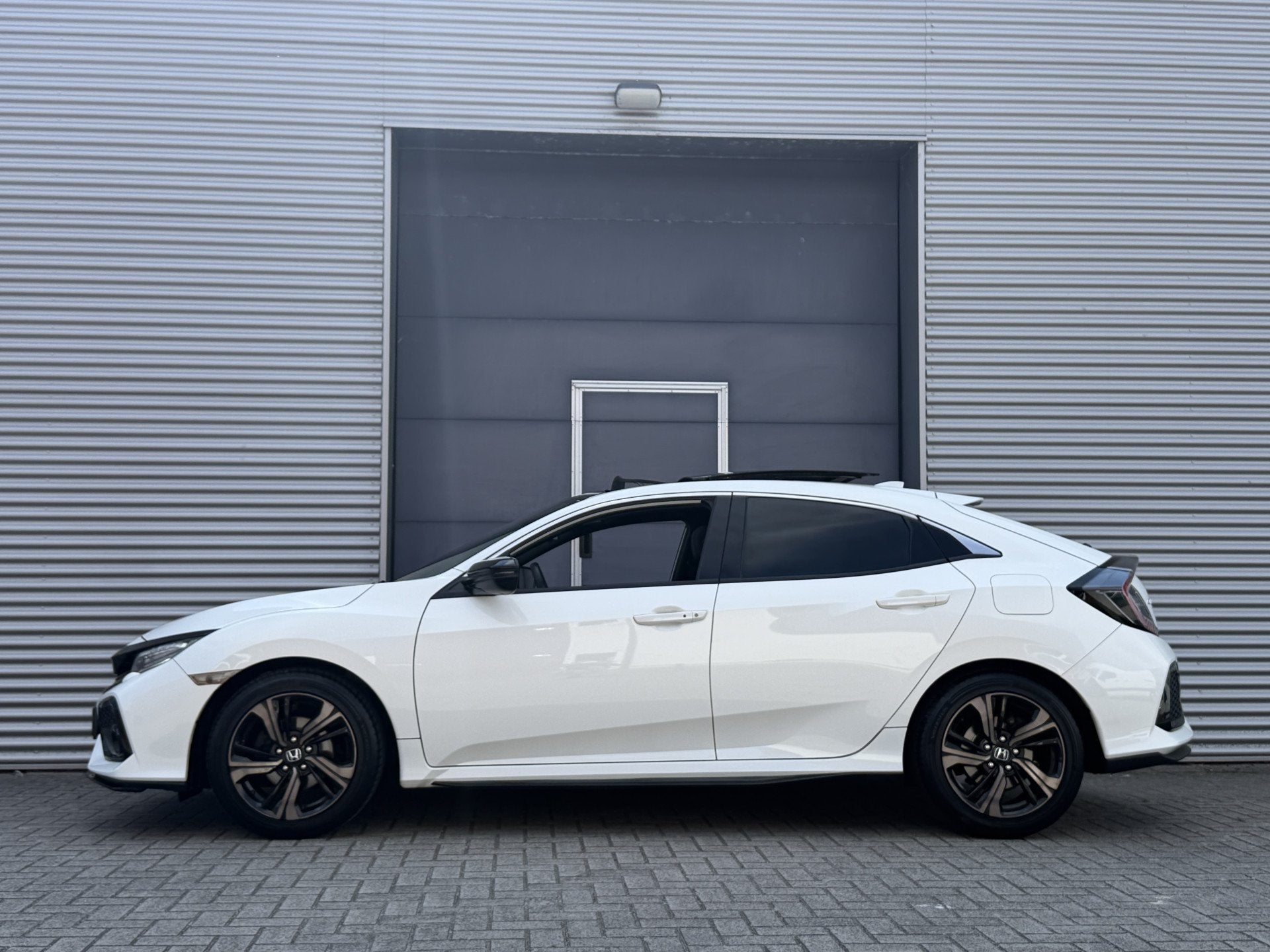 Honda Civic 1.0 i-VTEC Premium I Aut. I Carplay I Leder I Ca, Auto's, Gebruikt, Adaptive Cruise Control, Leder, Bedrijf