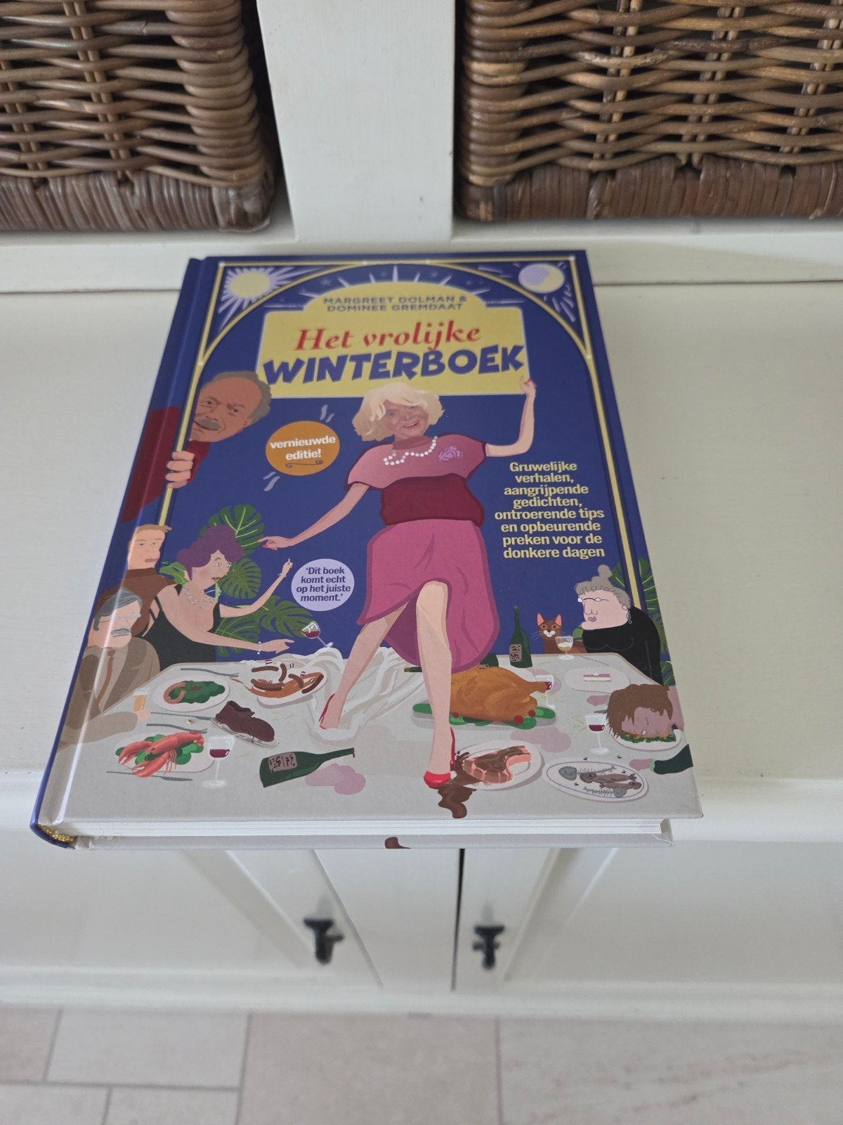 Margreet Dolman - Het vrolijke winterboek, Ophalen of Verzenden, Zo goed als nieuw, Margreet Dolman; Paul Haenen; Dominee Gremdaat