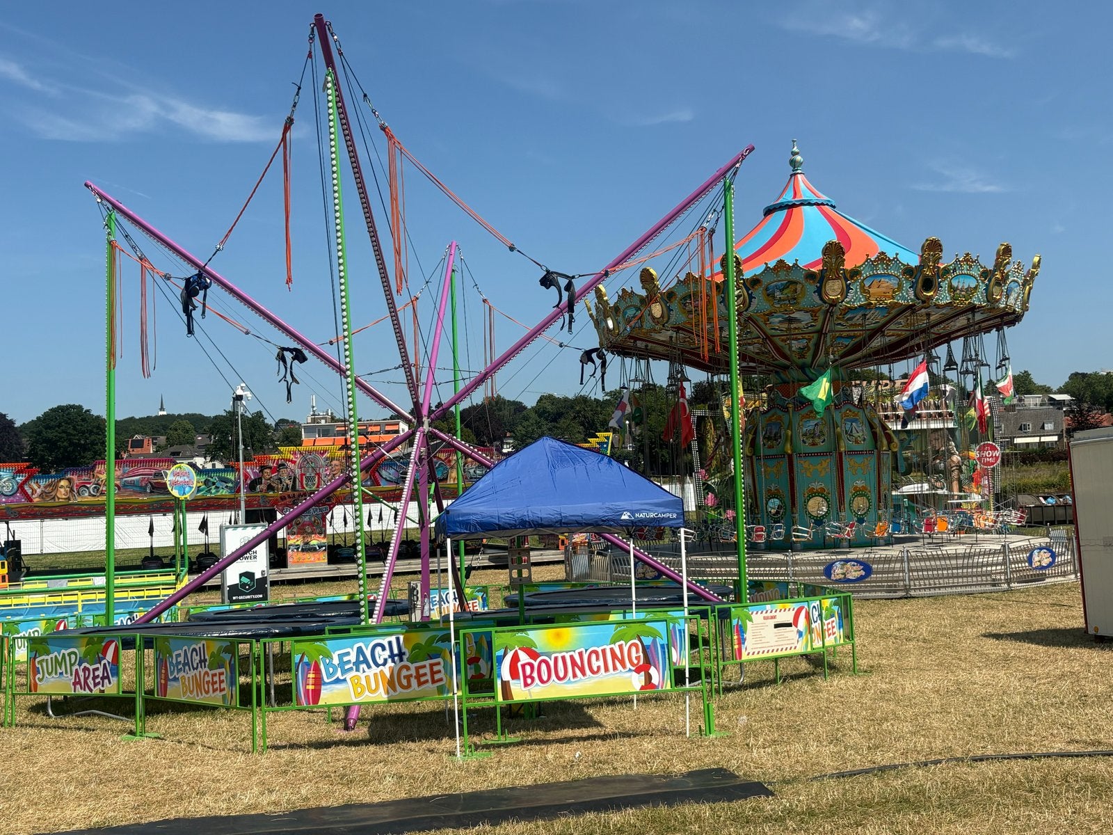 Bungee Trampoline - Plezier voor jong en oud!, Ophalen, Gebruikt