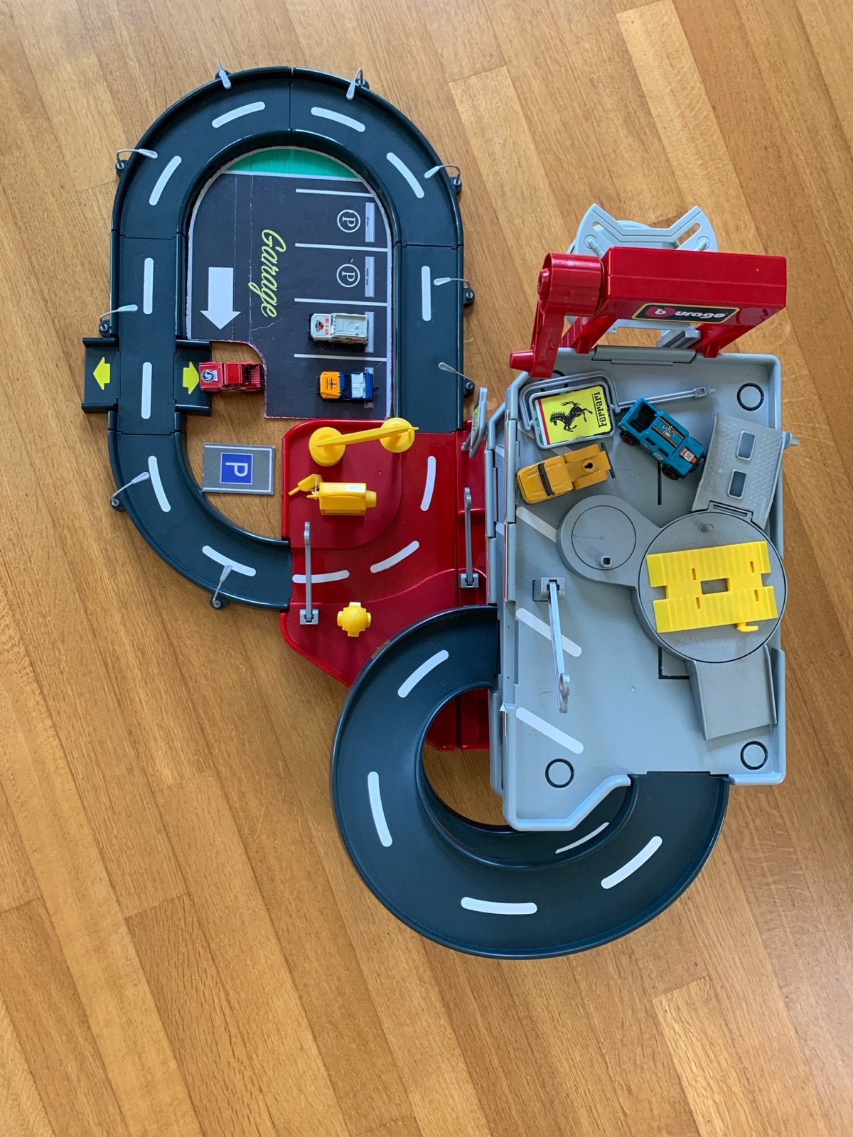 Compacte Garage Speelset met Auto's, Ophalen of Verzenden, Gebruikt