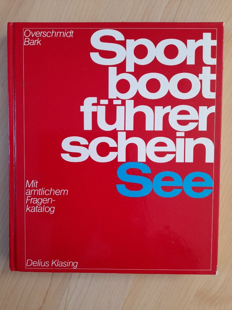 SPORT BOOT FUHRER SCHEIN SEE    Delius Klasing, Boeken, Ophalen of Verzenden, Gelezen