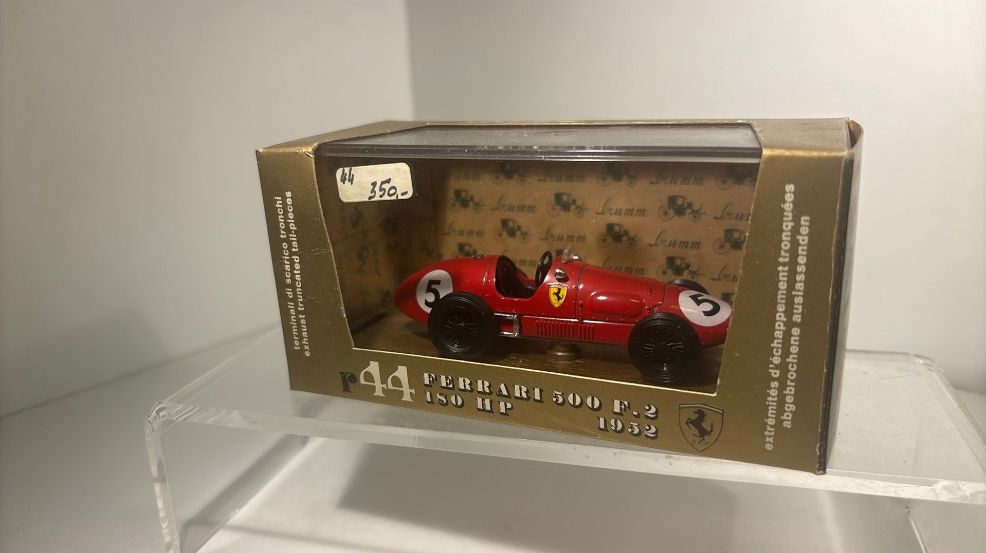 Ferrari 500 f2 1952 brumm 1.43, Overige merken, Auto, Ophalen of Verzenden, A