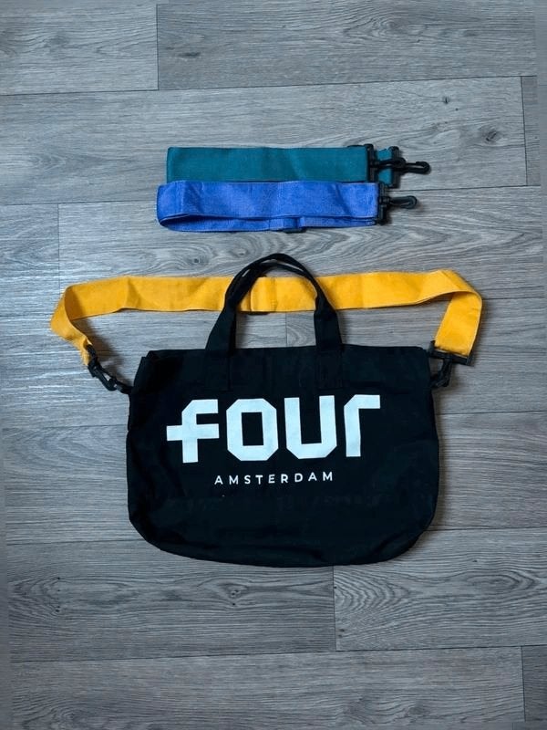 Four amsterdam tas, Sieraden, Tassen en Uiterlijk, Verzenden, Zo goed als nieuw, Heren