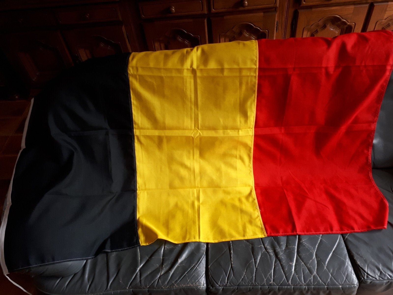 België vlag 100x150 goede kwaliteit, Diversen, Ophalen of Verzenden, Nieuw