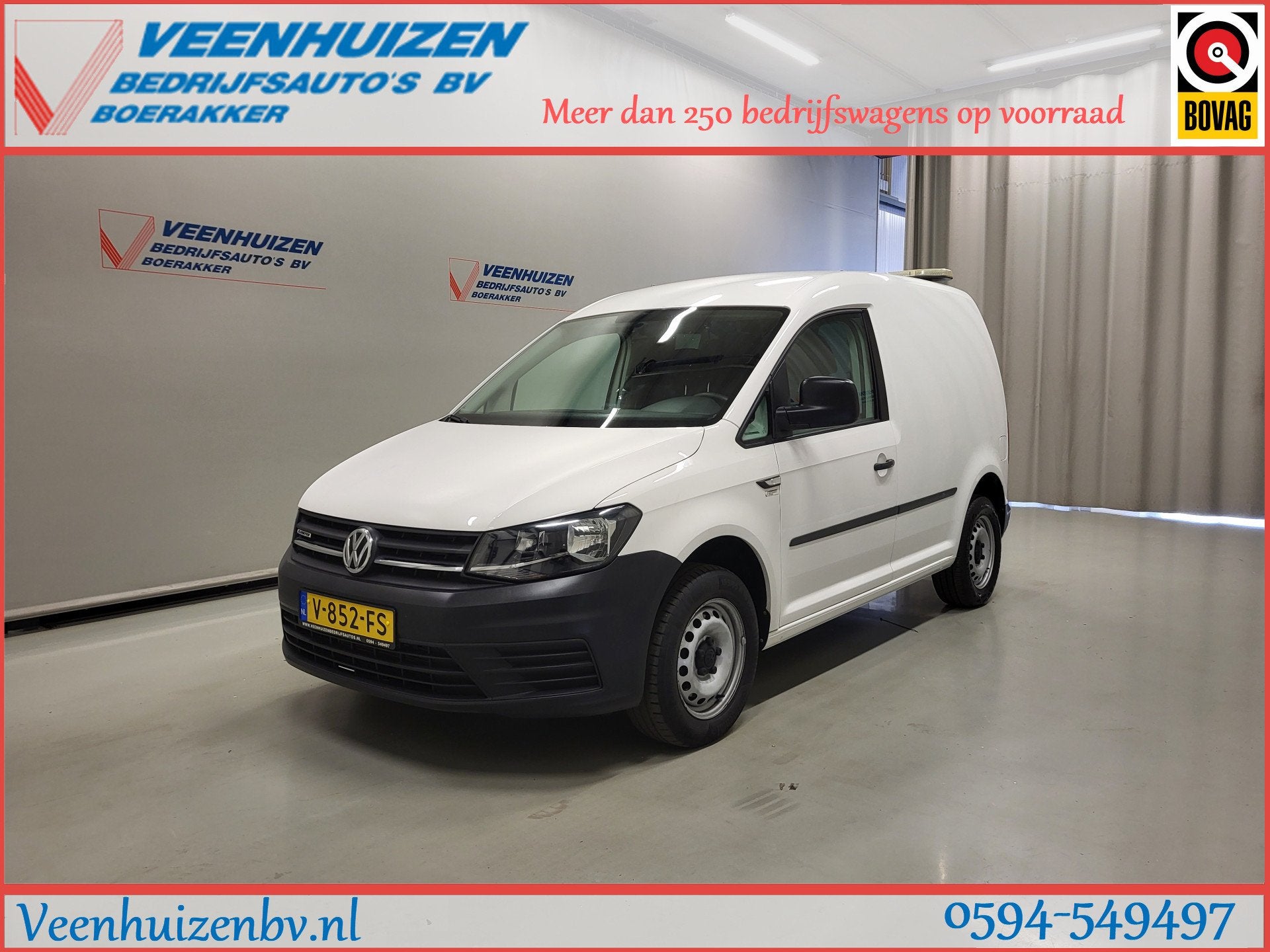 Volkswagen Caddy 1.4TGI CNG Automaat! (bj 2017), 15 km/l, Gebruikt, Euro 6, 4 cilinders