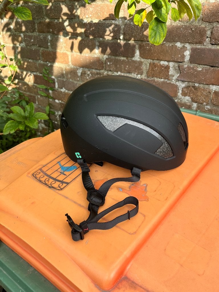 Lazer Urbanize/CityZen KinetiCore fietshelm – maat M – Zwart, Lazer, M, Ophalen of Verzenden, Zo goed als nieuw