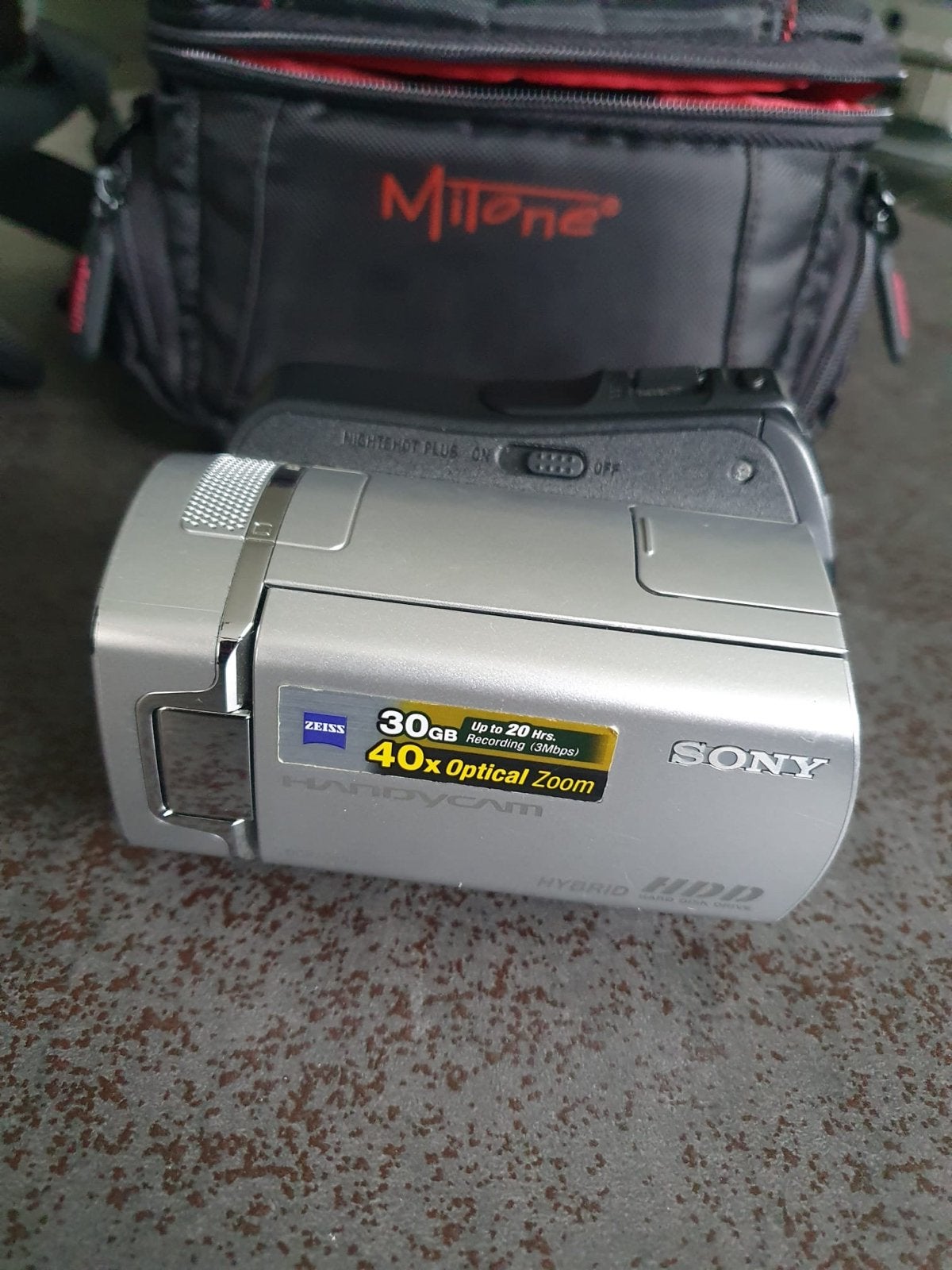 Sony Handycam DCR-SR30E met 30GB HDD en 40x optische zoom, 20x of meer, Ophalen of Verzenden, Sony, Camera