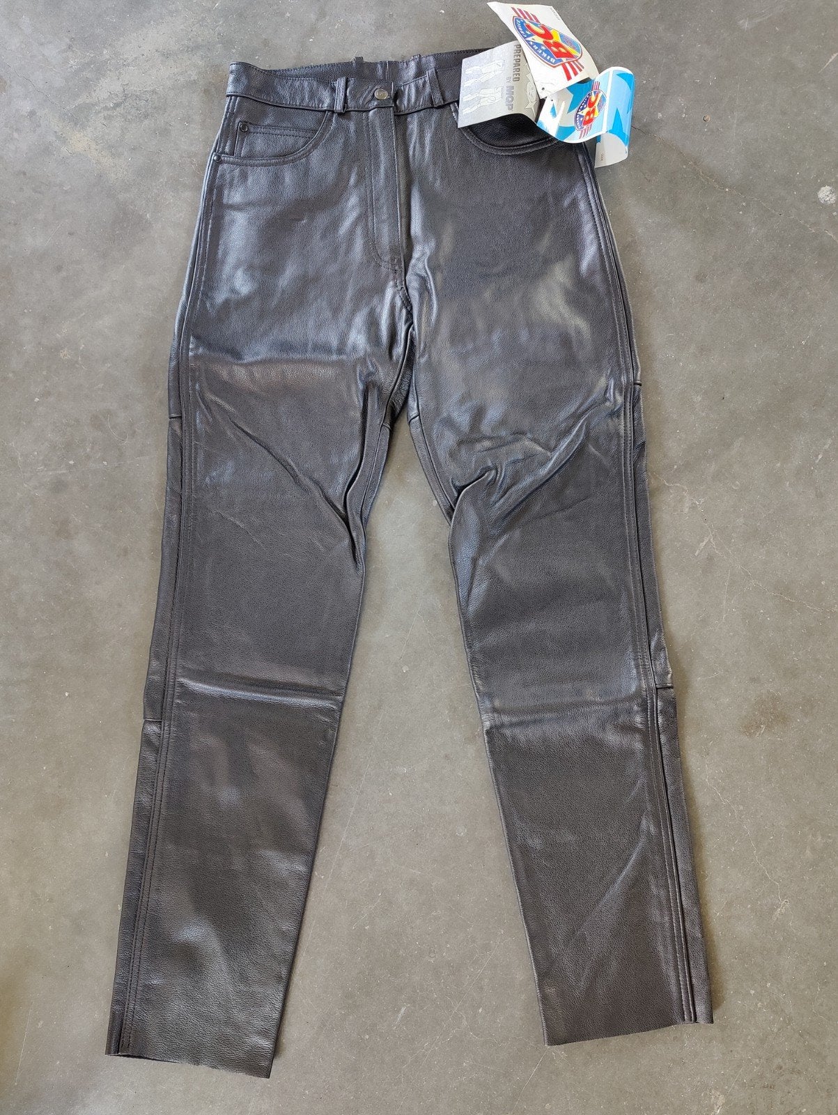 Nieuwe Zware leren dames motor broek MQP., Motoren, Kleding | Motorkleding, Nieuw met kaartje, Bikers choise by MQP, Broek | leer