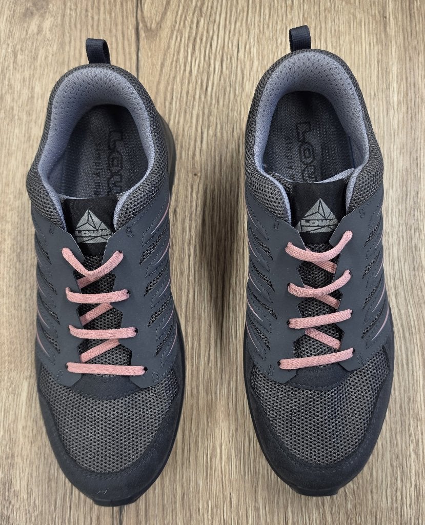 Lowa Vento dames wandelschoenen – Graphite/Peach – maat 38, Ophalen of Verzenden, Zo goed als nieuw, Schoenen
