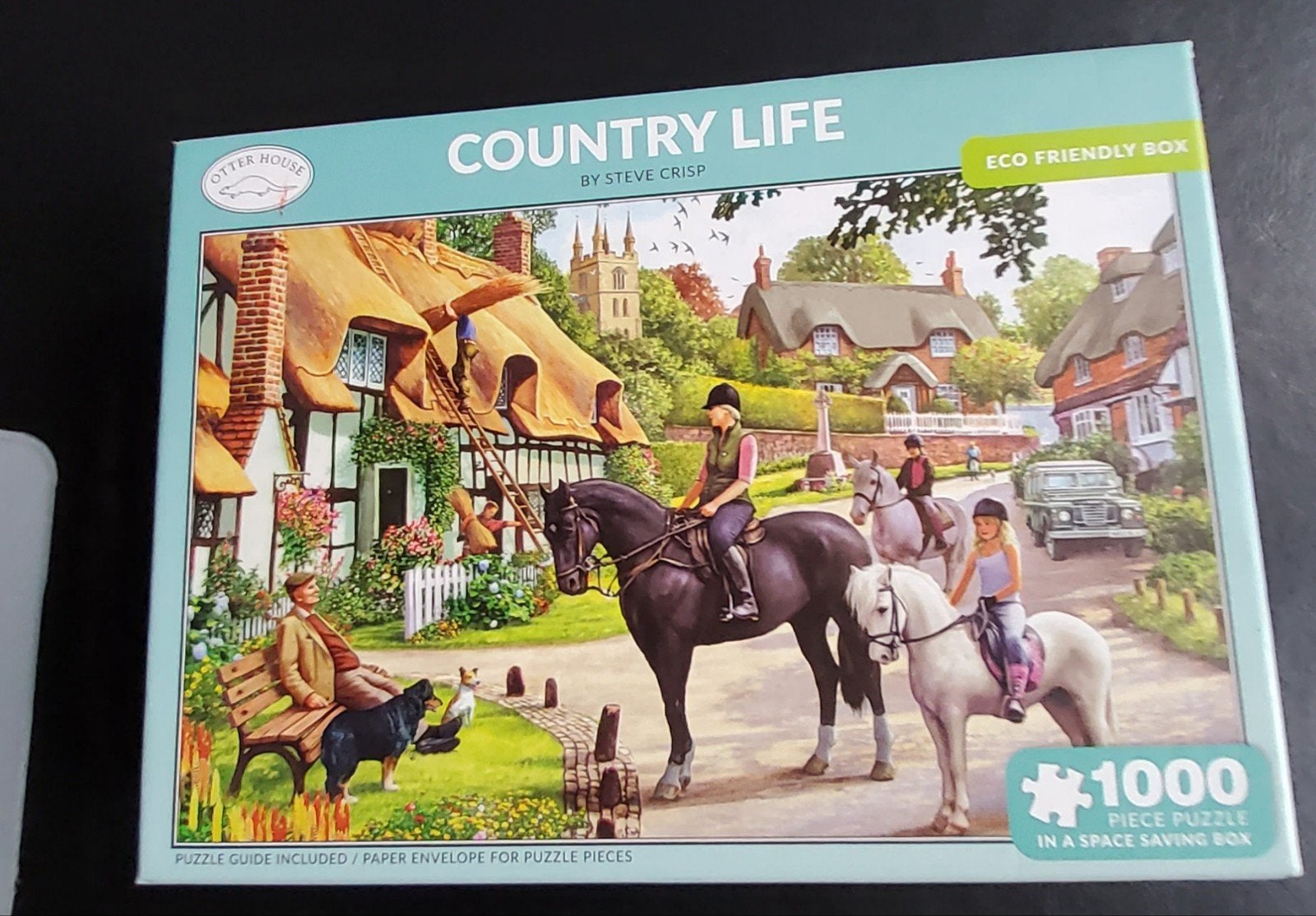 Otterhouse puzzel Country Life Steve Crisp, Ophalen of Verzenden, 500 t/m 1500 stukjes, Zo goed als nieuw