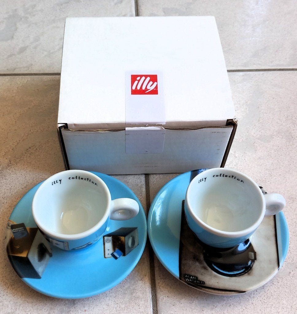 Nieuw: Illy Art Collection 2002 Norma Jeane Espresso (2 st), Ophalen, Nieuw, Overige stijlen, Illy