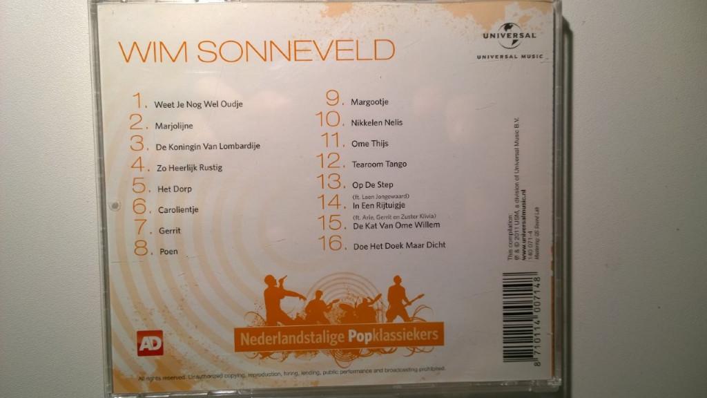 Wim Sonneveld - Nederlandstalige Popklassiekers, Ophalen of Verzenden, Zo goed als nieuw, Pop