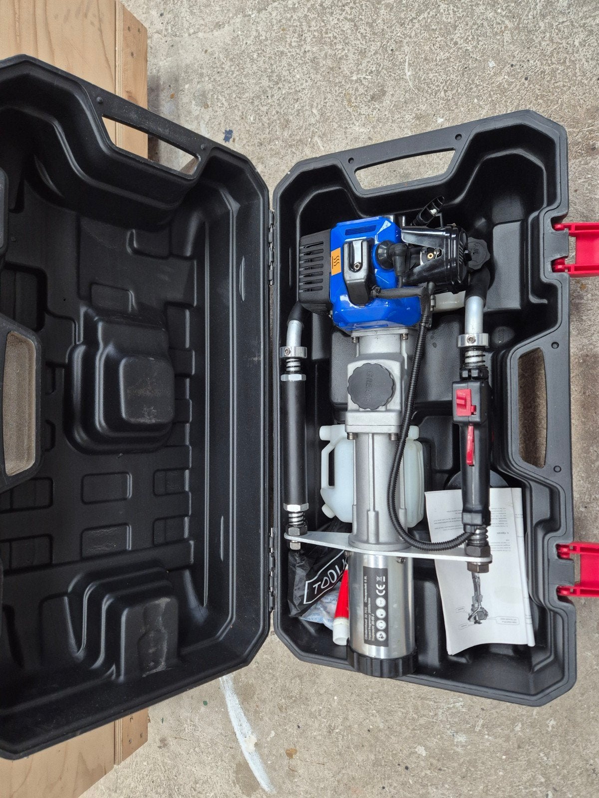 HBM Profi 2-Takt Palenrammer / Heimachine 32.7 cc Benzine, Ophalen, Zo goed als nieuw