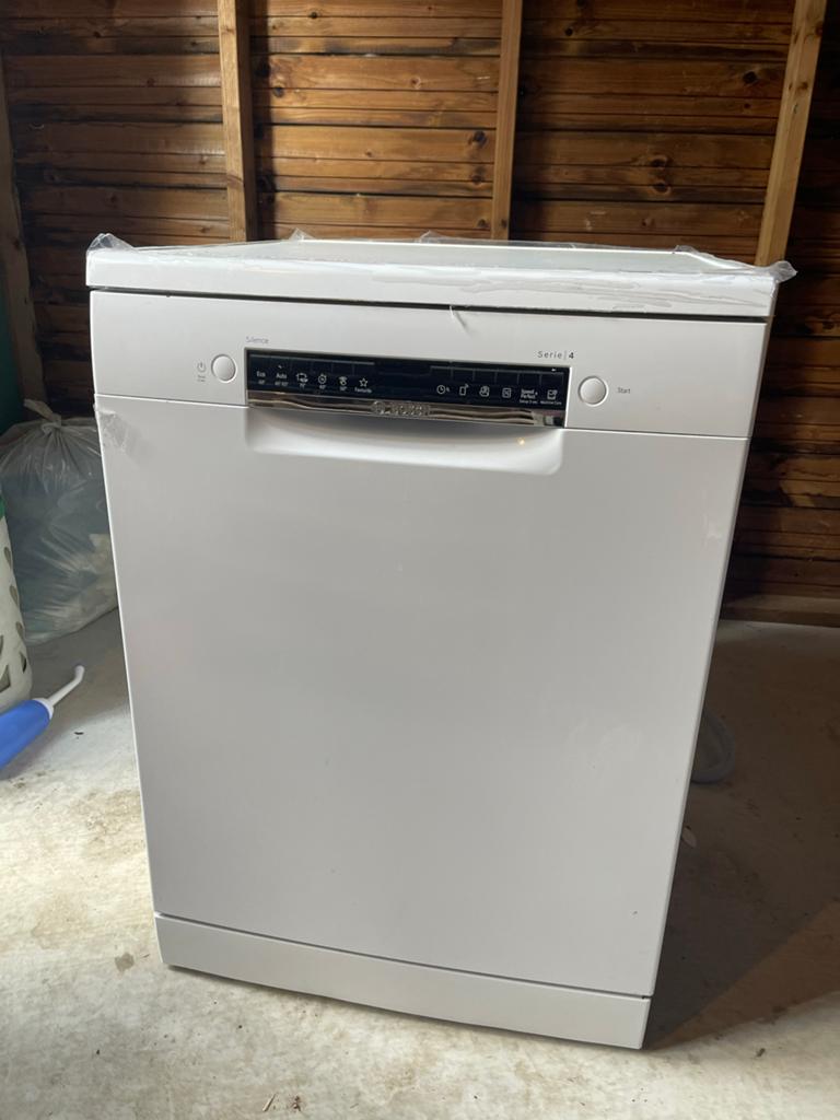 Bosch SMS4ETW02E Serie 4 Vrijstaande Vaatwasser 60cm, Ophalen, 60 cm of meer, Minder dan 10 liter, Zo goed als nieuw