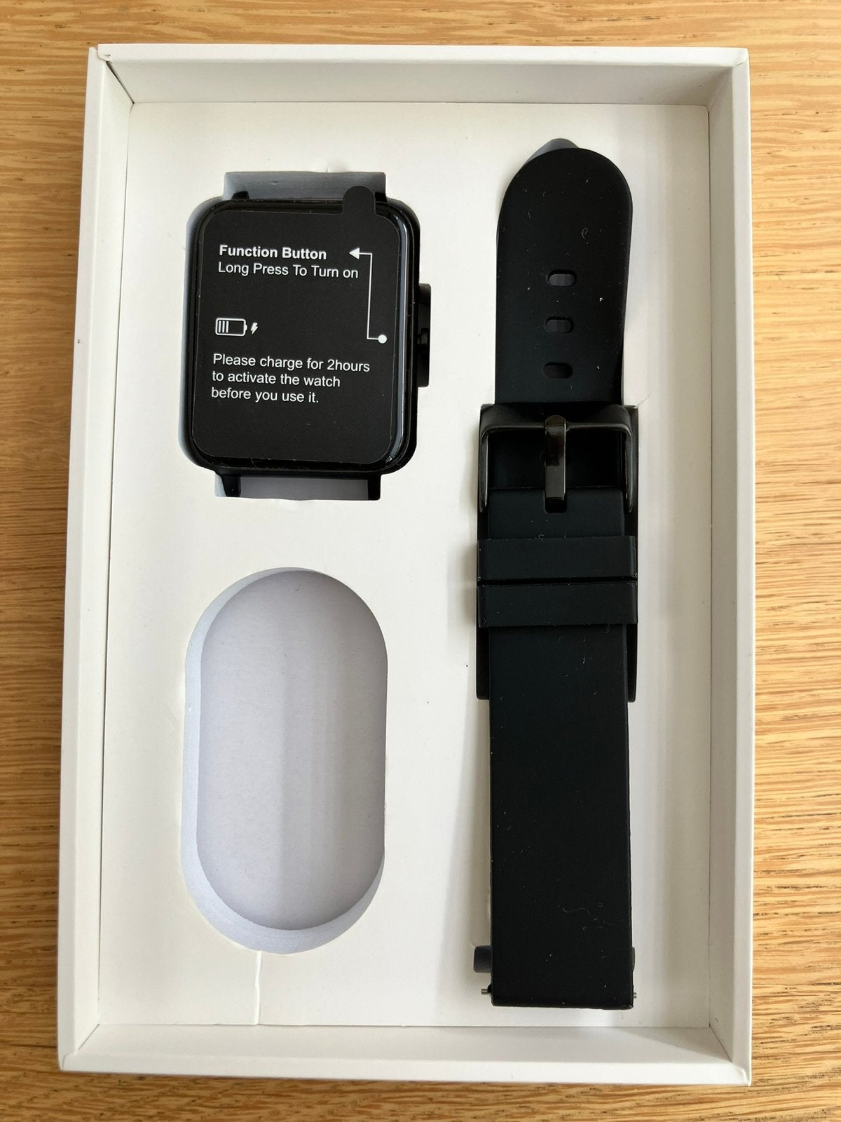 Sporthorloge , TSMW-10Pro, smartwatch met doosje. Nieuw!, Ophalen, Nieuw, Zwart, Android
