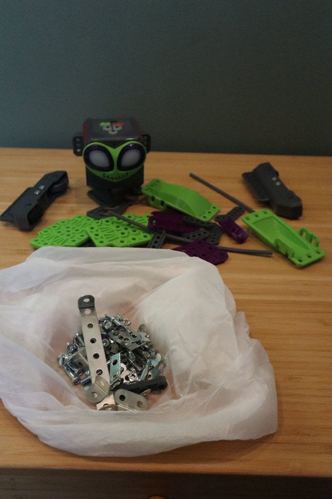 Meccano Tech Micronoid Switch programmeerbare robot, Kinderen en Baby's, Ophalen of Verzenden, Zo goed als nieuw, Bouwen