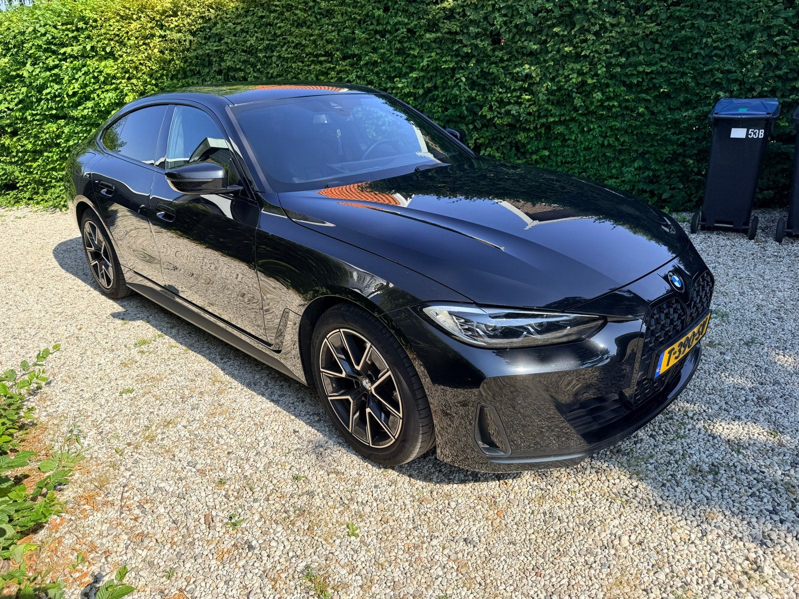 BMW 4-Serie Gran Coupé 420i 184pk Aut 2023 Zwart, Auto's, 1998 cc, Euro 6, Zwart, Origineel Nederlands